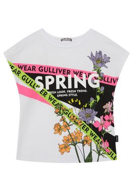 Gulliver T-Shirt mit modischem Blumen-Print