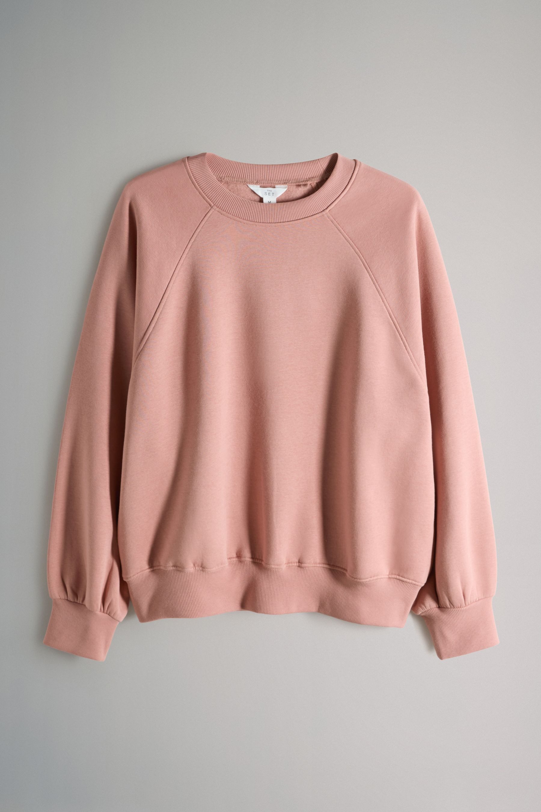 The Set Sweatanzug The Set Oversize Fit Sweatshirt und Jogginghose (2-tlg) günstig online kaufen