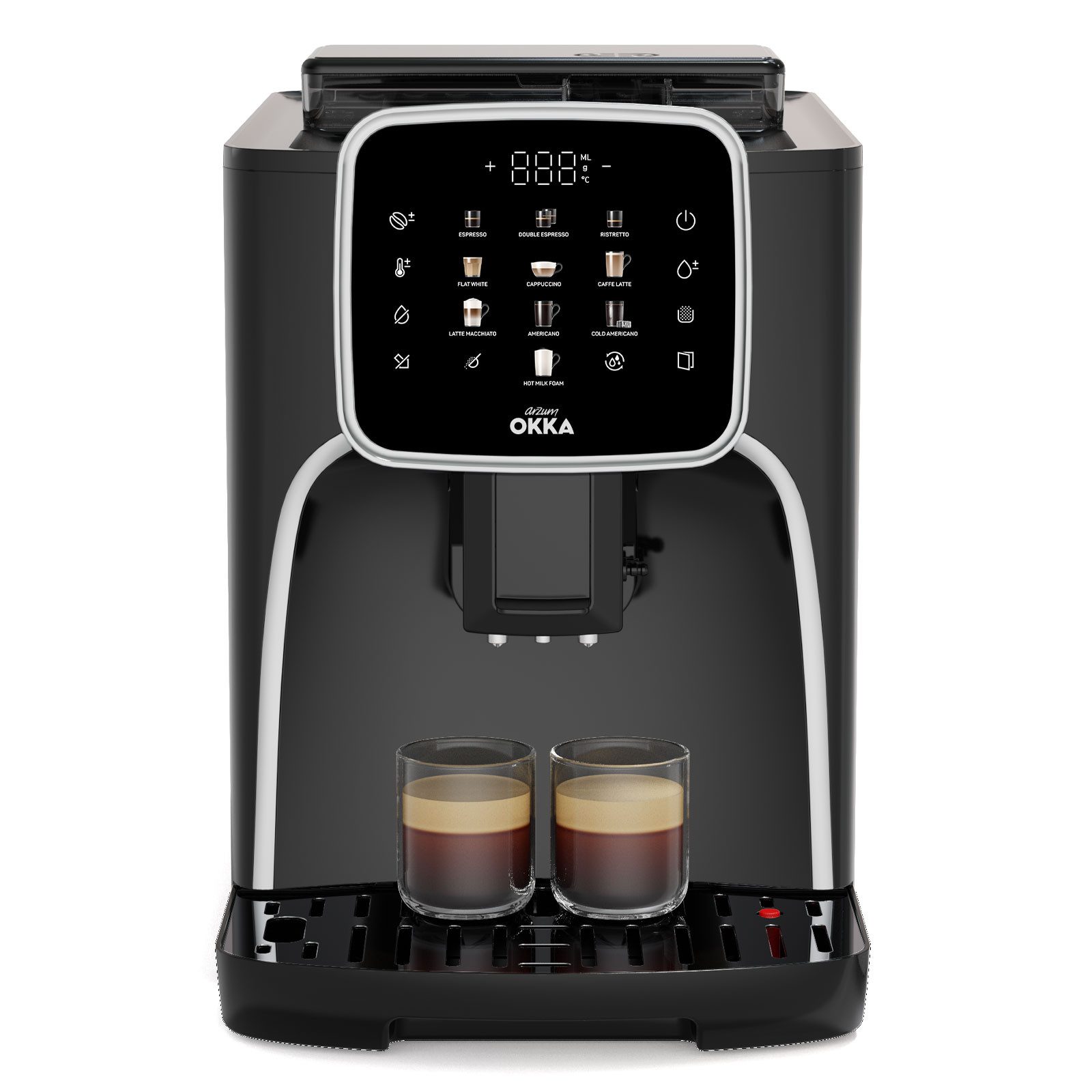 Arzum Kaffeevollautomat OK0028-0500, 19 Bar Pumpe