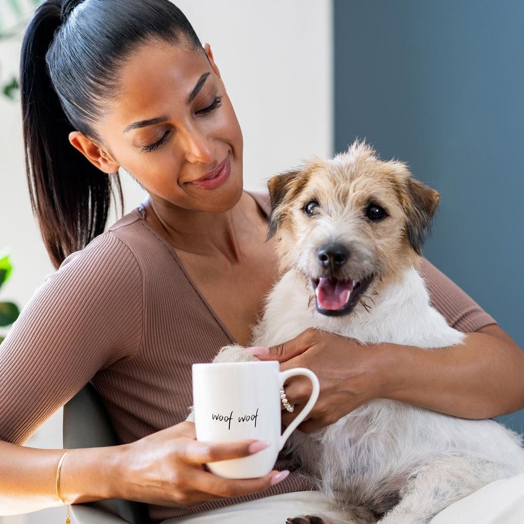 Villeroy & Boch Becher Statement Kaffeebecher Dog 280 ml 2er Set, 2-tlg., Porzellan