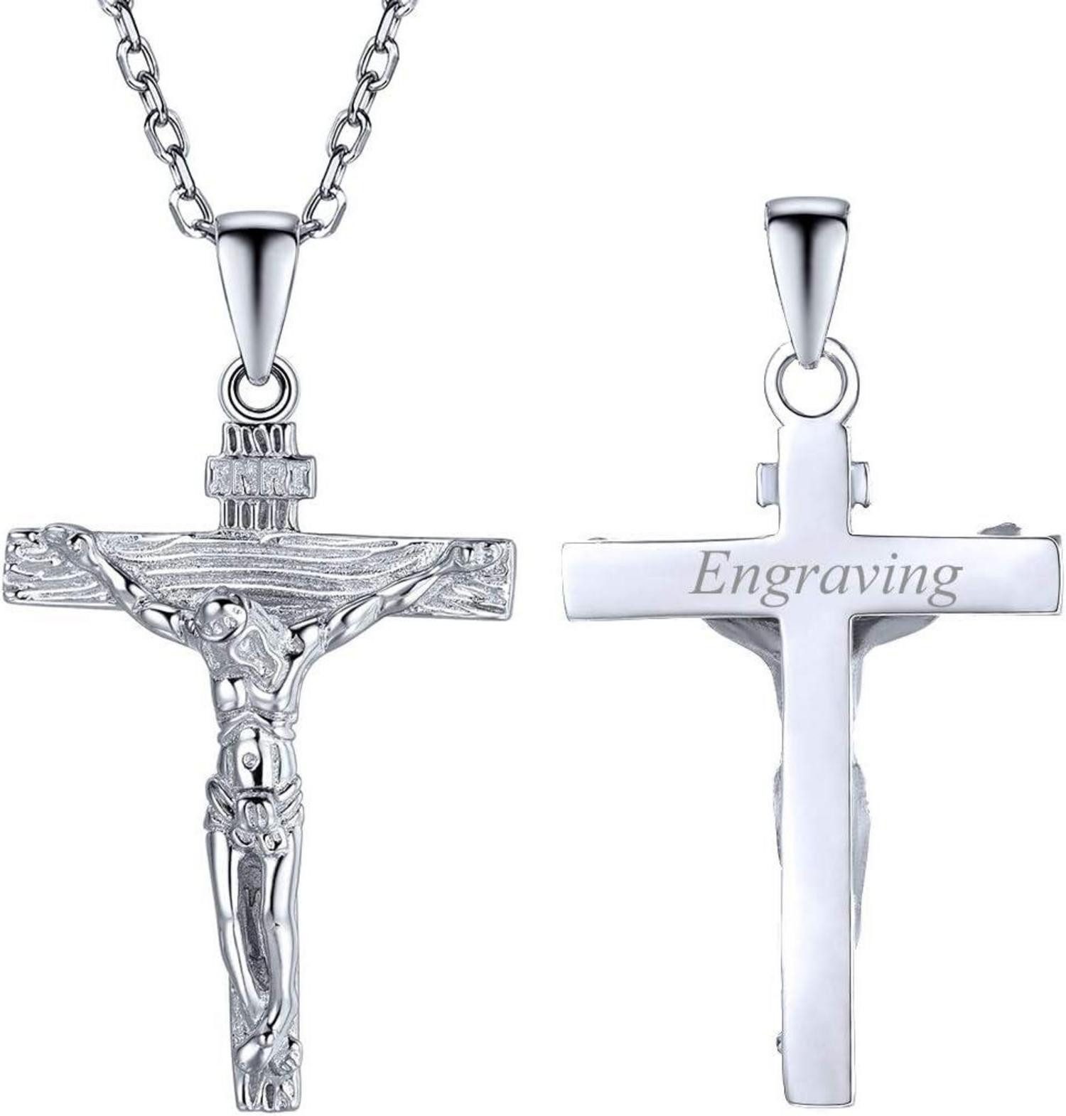 LuxusKollektion Kette und Anhänger Set Edelstahl günstig online kaufen