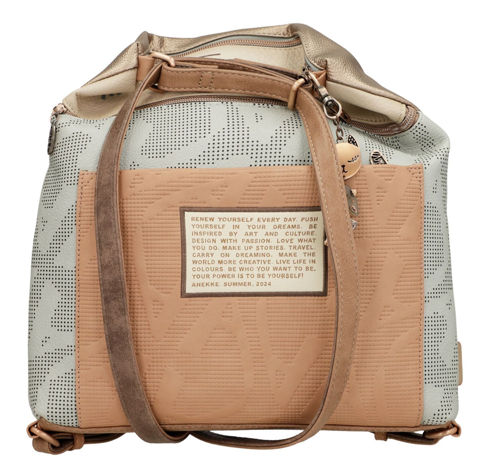 Anekke Schultertasche Passion Bag Convertible Into Backpack