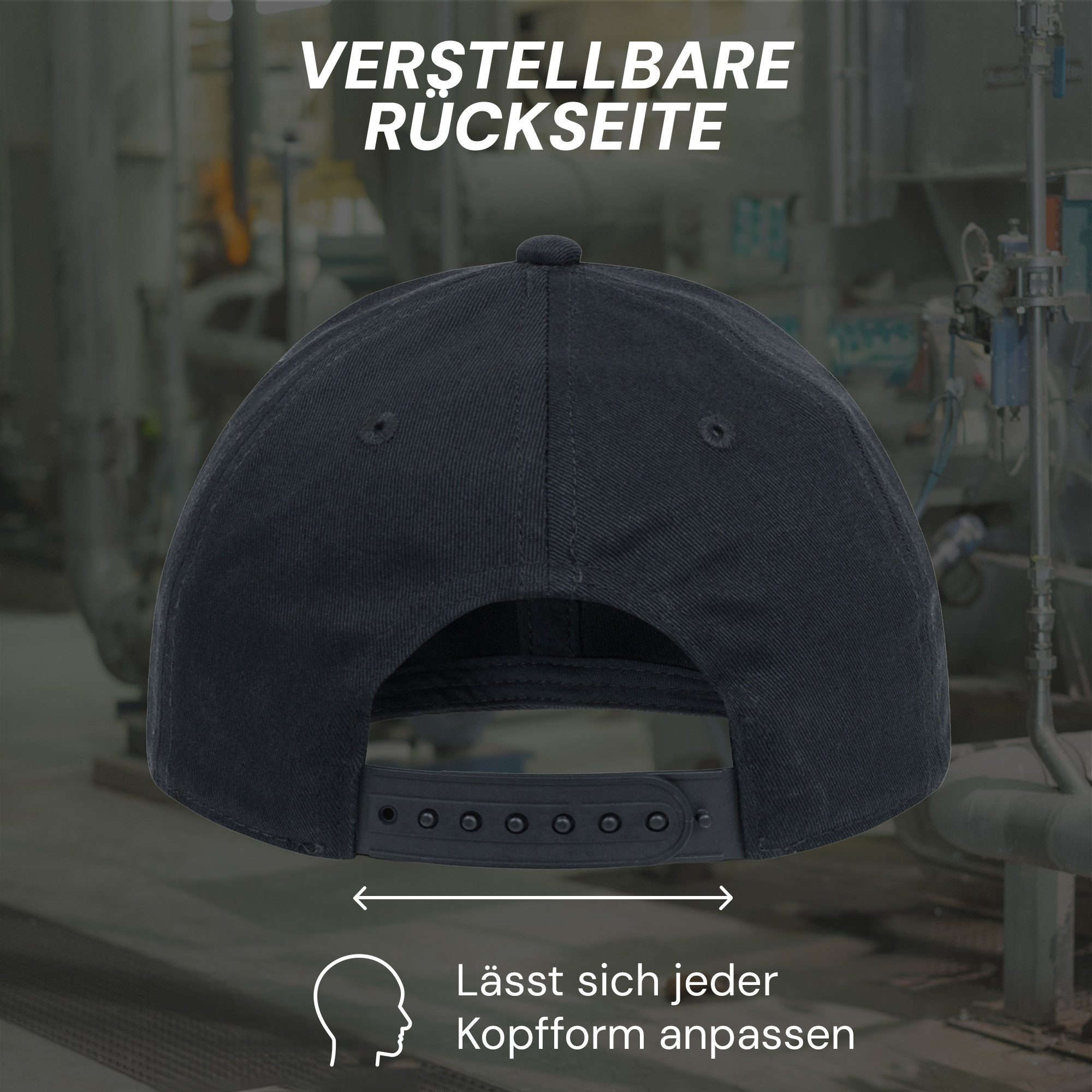 PUMA Workwear Baseball Cap Unisex Mütze mit Logo - Größenverstellbar - 100% Baumwolle Zeitloses Design - Fester Schirm - für Arbeit und Freizeit