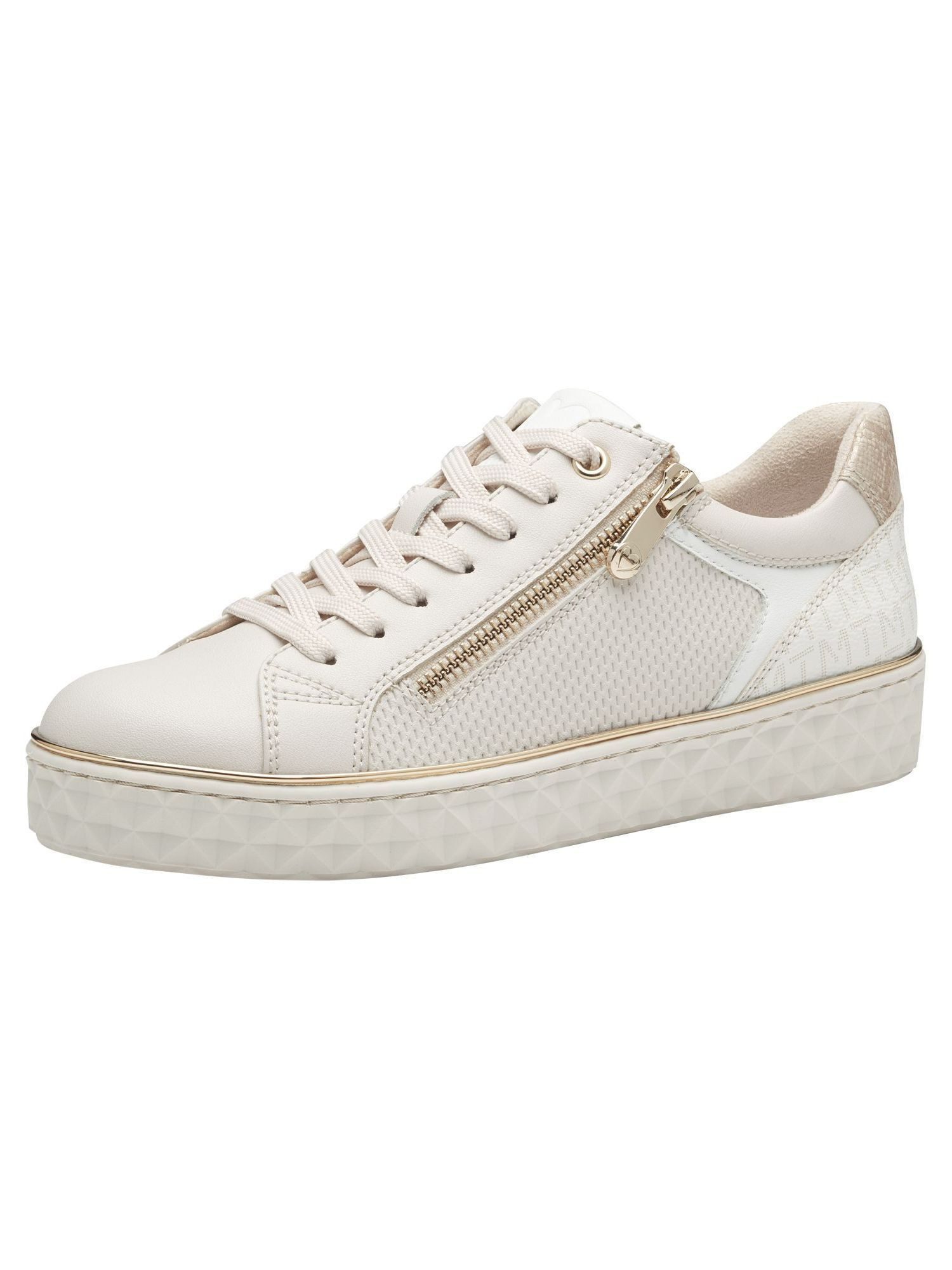 marco tozzi FEEL, Removable Sock, Vegan mit Reißverschluss Sneaker FEEL
