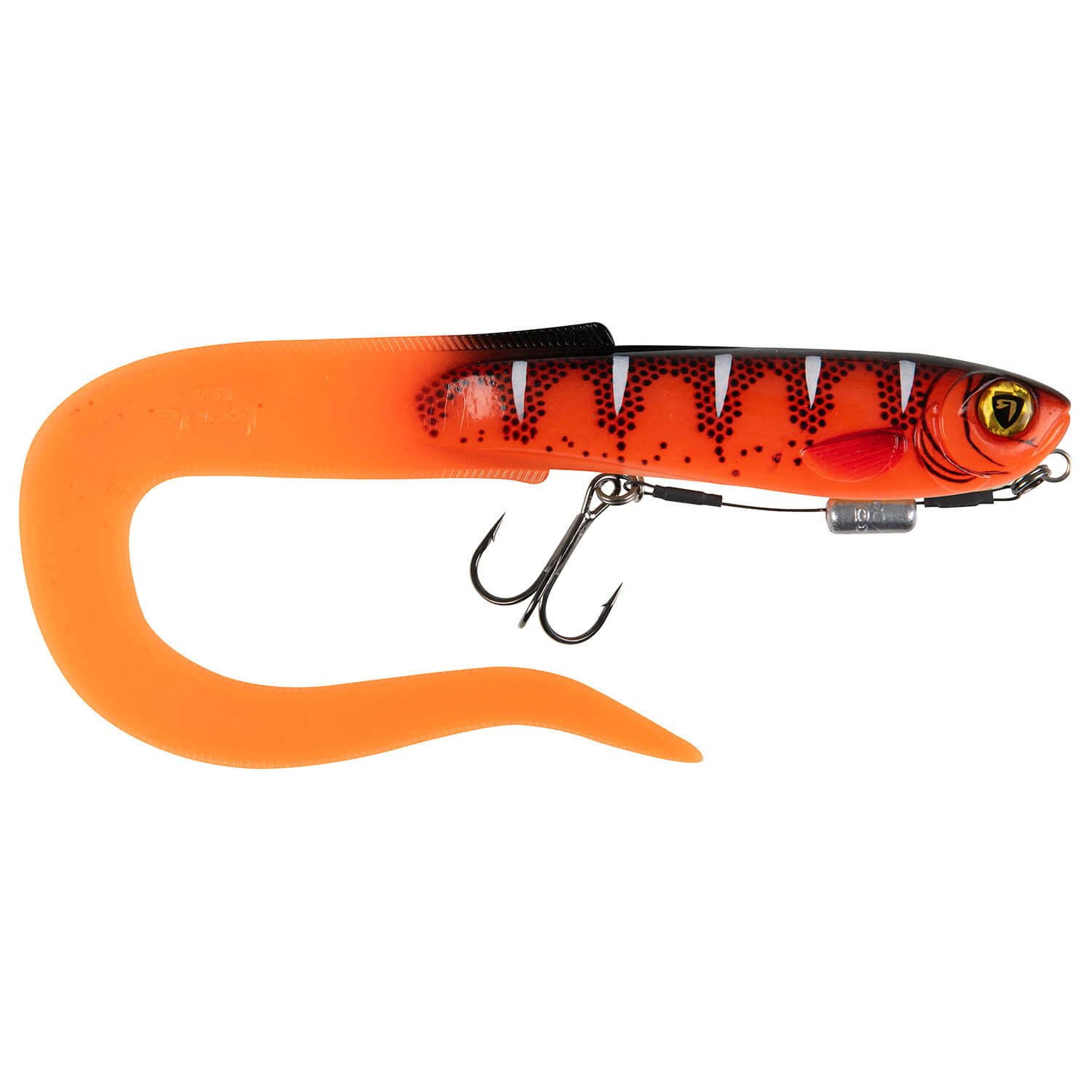 Fox Rage Kunstköder Fox Rage Slick Eel Loaded Gummiköder Beschwert, (1-St)