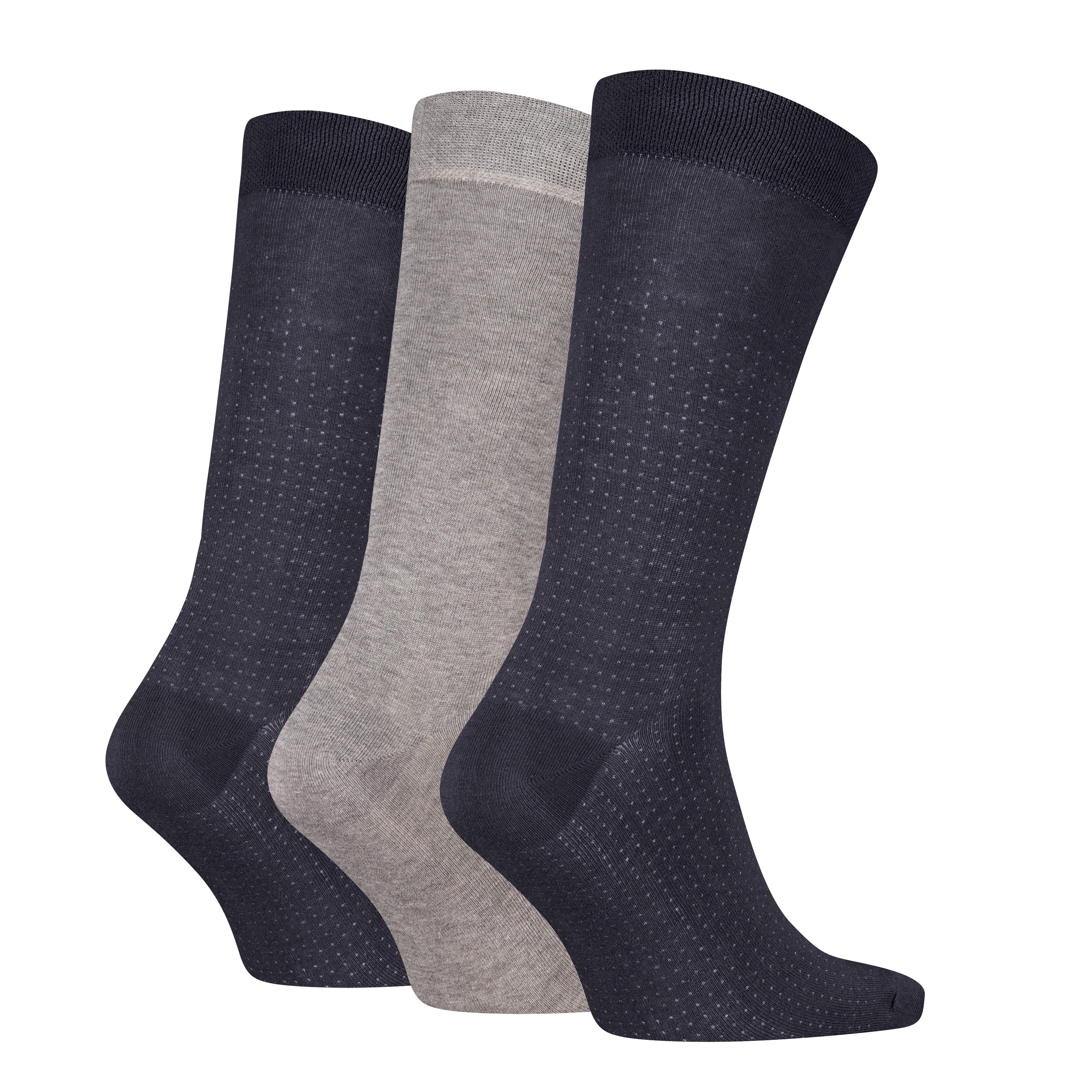 Calvin Klein Socken CK MEN SOCK 3P GIFTBOX DROPNEEDLE GRID (3er Pack)