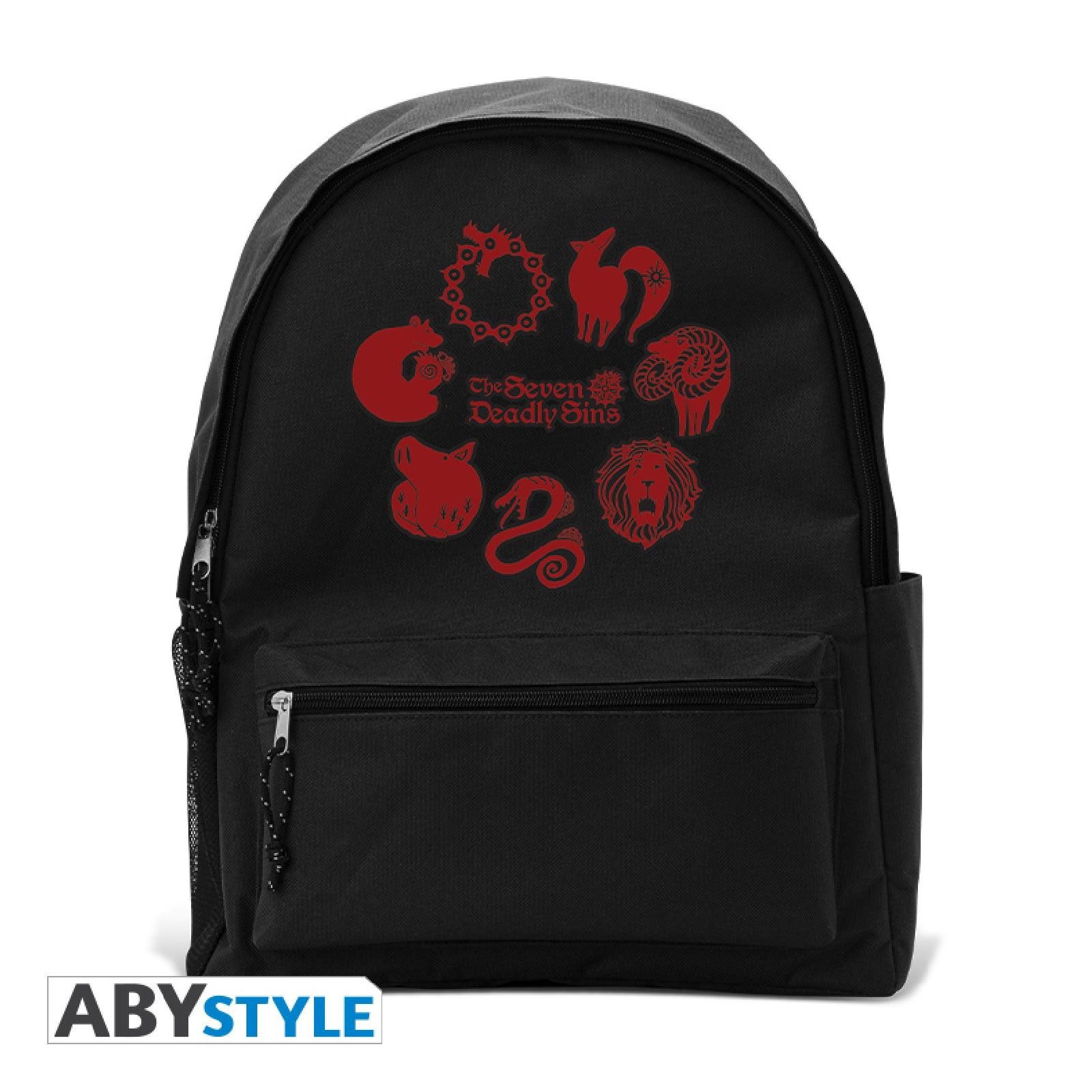 ABYstyle Freizeitrucksack THE SEVEN DEADLY SINS - Rucksack Emblems