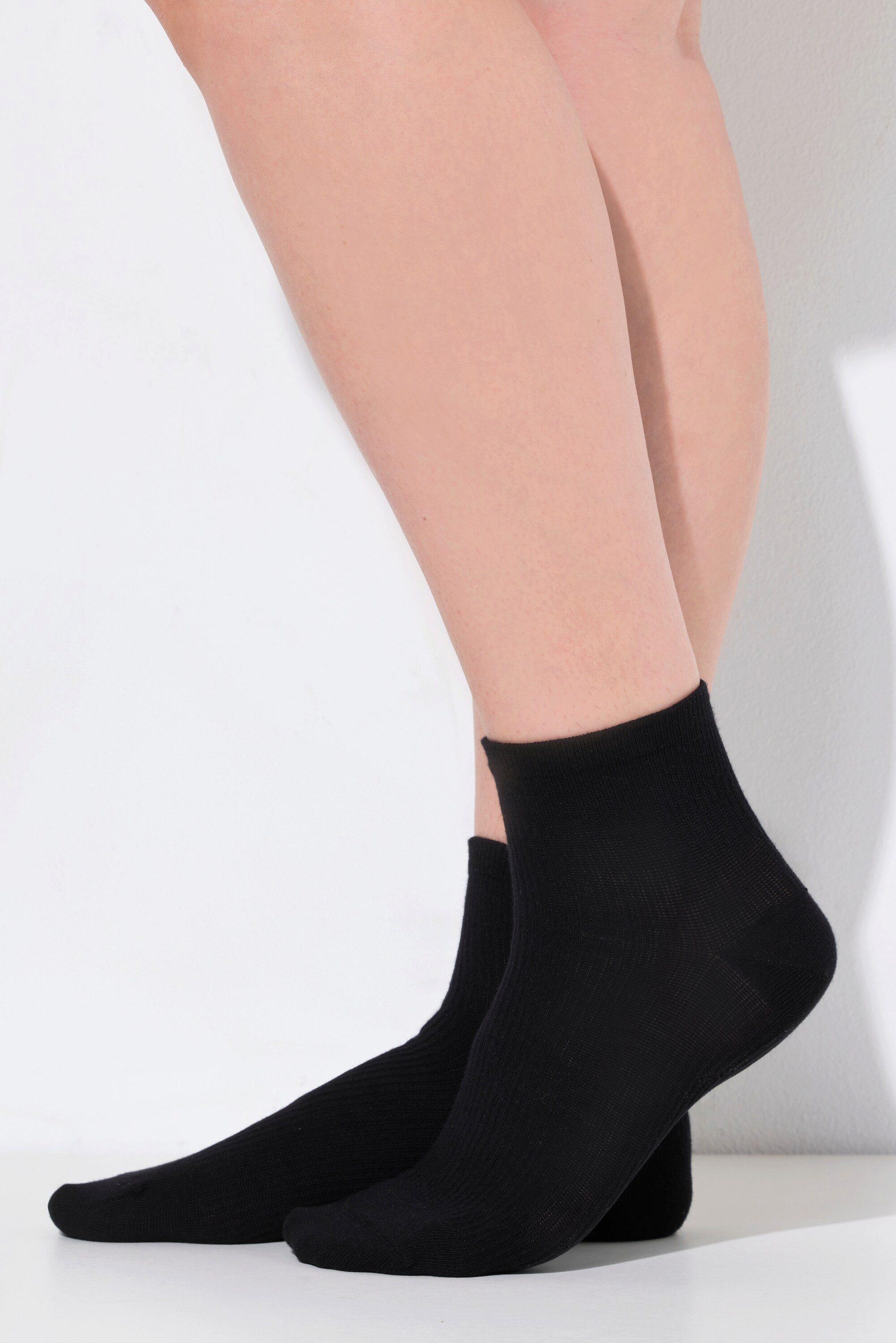 Ulla Popken Kuschelsocken Kompressions-Socken Kurzschaft starke Stützklasse – Bild 4 von 4