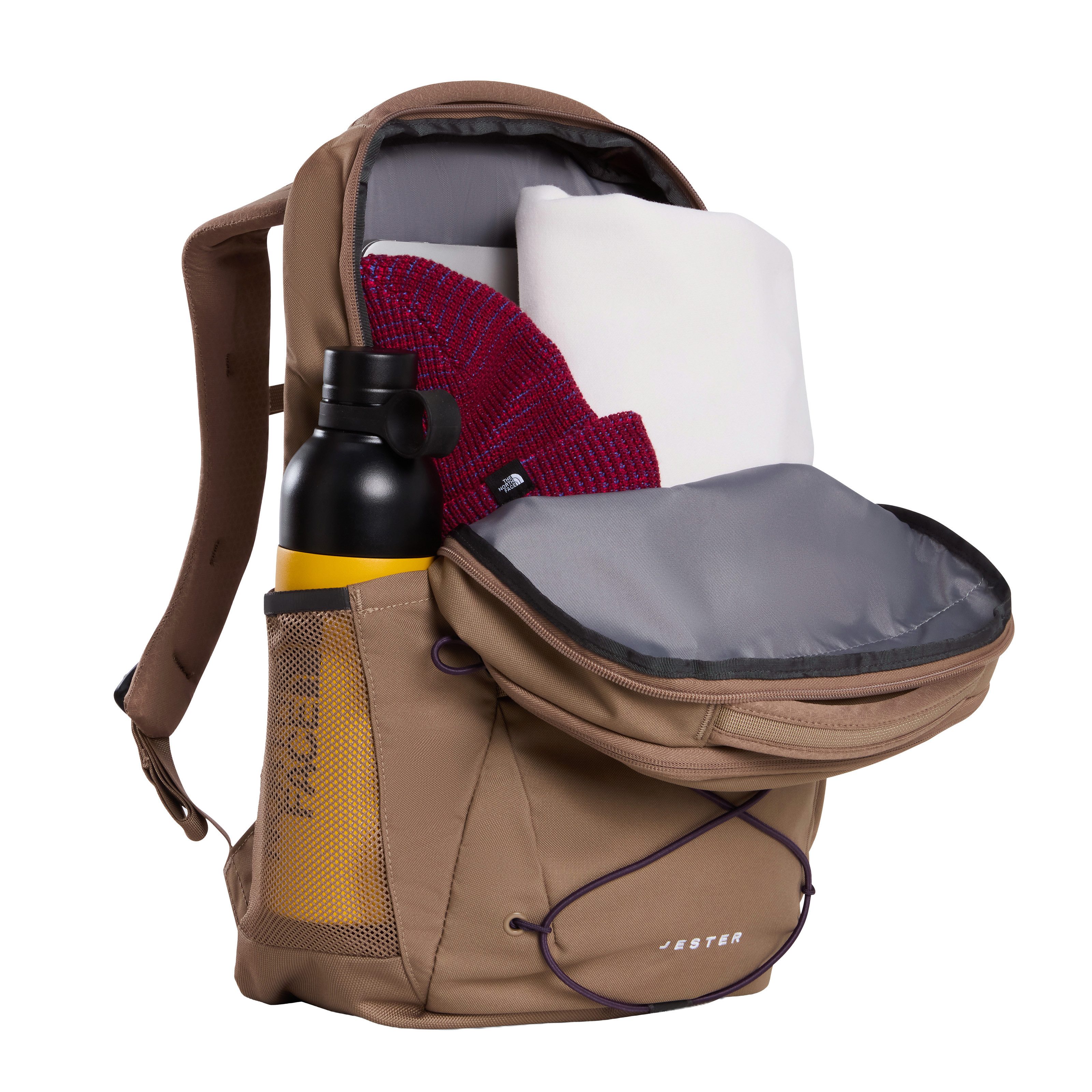 The North Face Sportrucksack W JESTER, für Schule und Sport, mit schützendem Laptopfach, freistehend