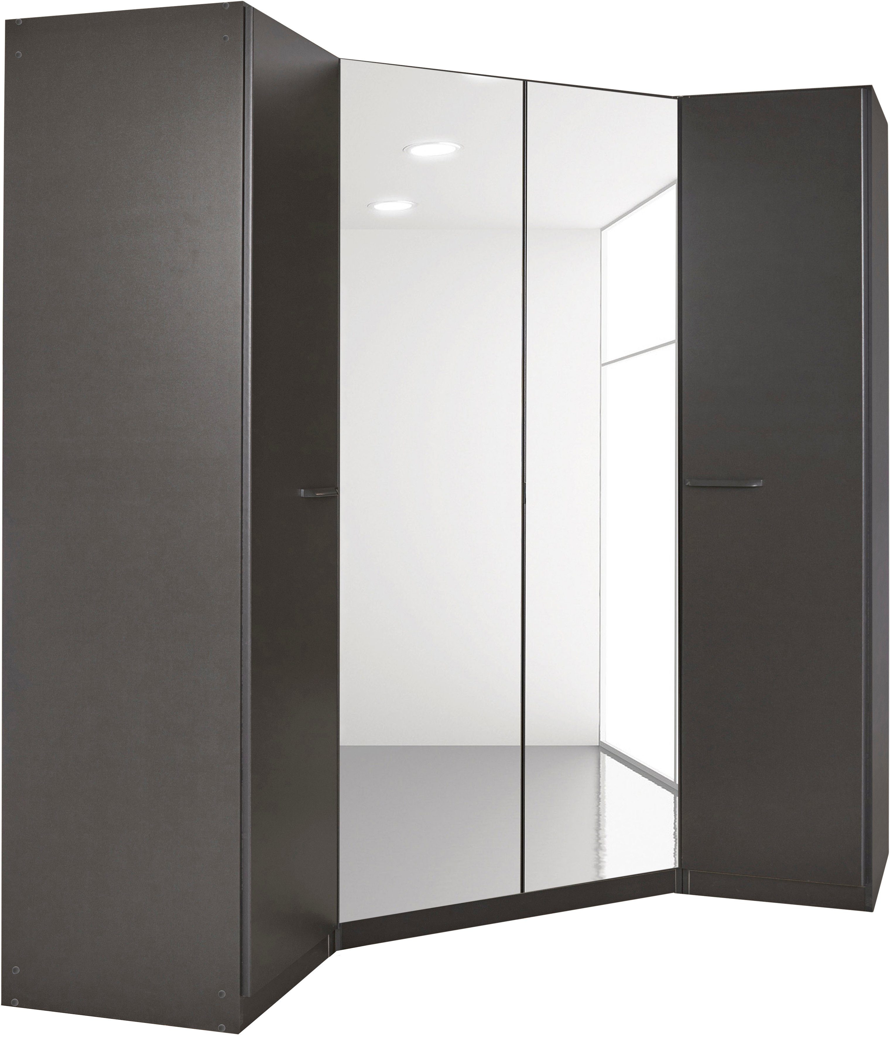 rauch Schrank-Set Kleiderschrank Schrank Garderobe Wäscheschrank VANDOR, (Set), 4-türig mit viel Stauraum, Schränke einzeln stellbar MADE IN GERMANY