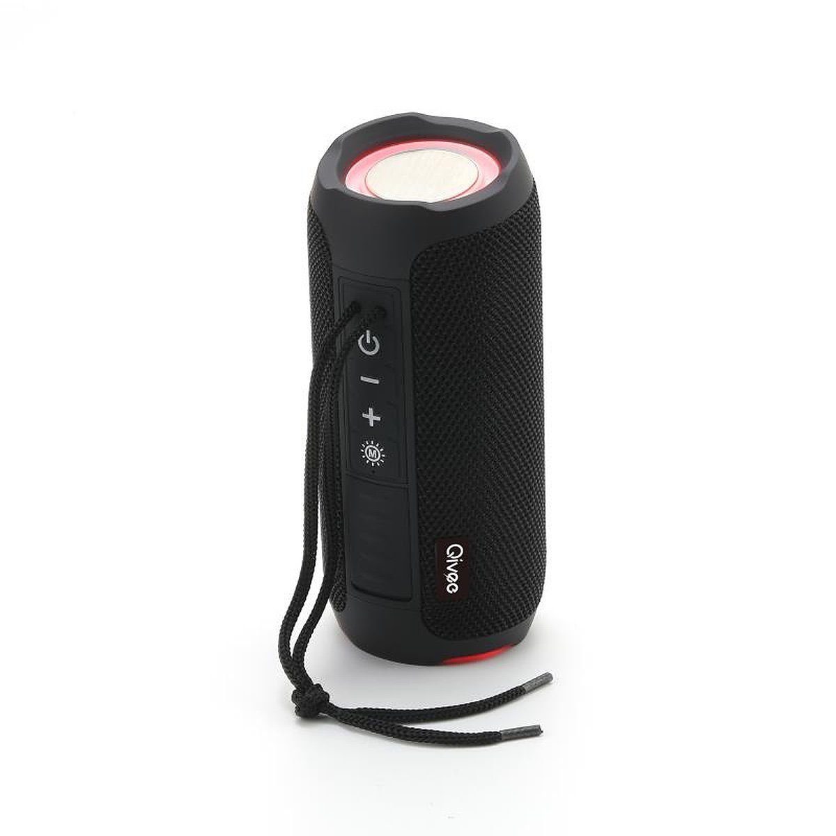 M2-Tec Tragbare Musikbox Soundbox Bluetooth-Lautsprecher (10 W, Bluetooth, vielseitige Konnektivität, IPX4-Schutzklasse) schwarz