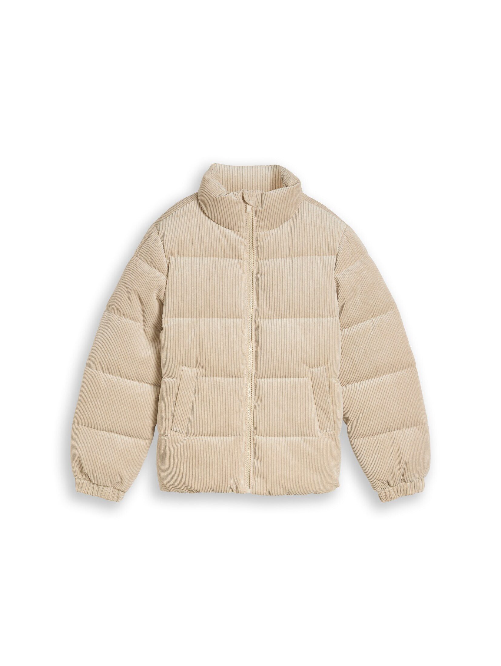TOM TAILOR Steppjacke Jacken Cord Puffer-Jacke mit Stehkragen