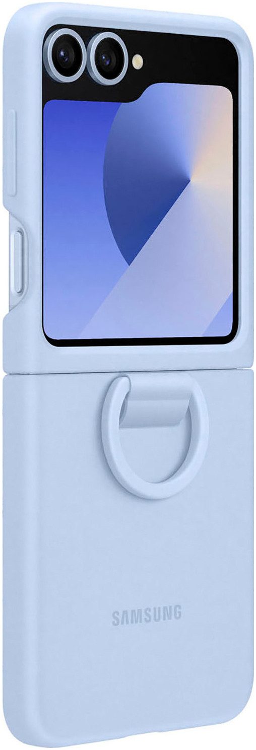 Samsung Backcover Silicone Case with Ring für Galaxy Flip6, Backcover, Schutzhülle, Handyschutzhülle, Case, Schutzcase, stoßfest