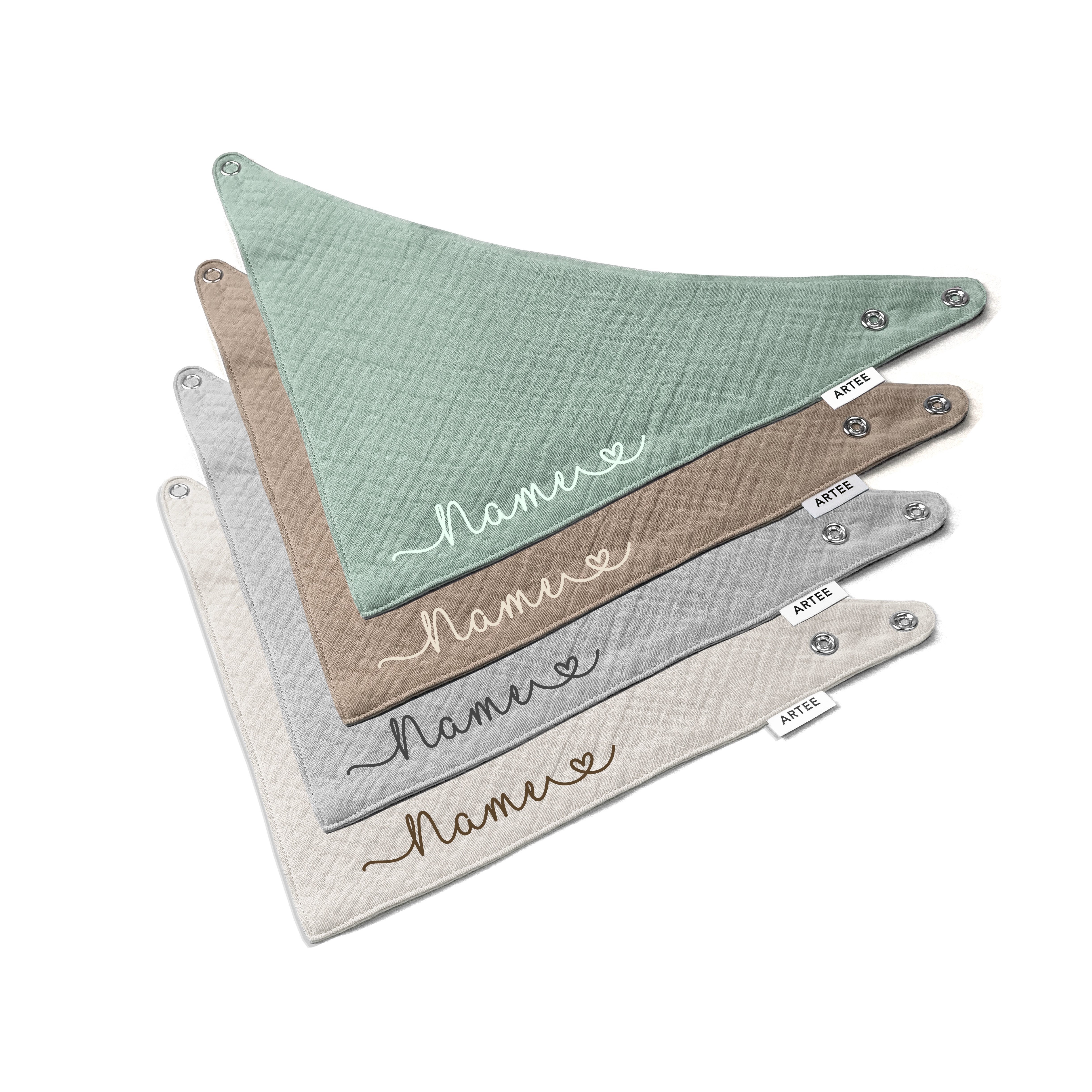 Lätzchen Personalisiertes Lätzchen Set