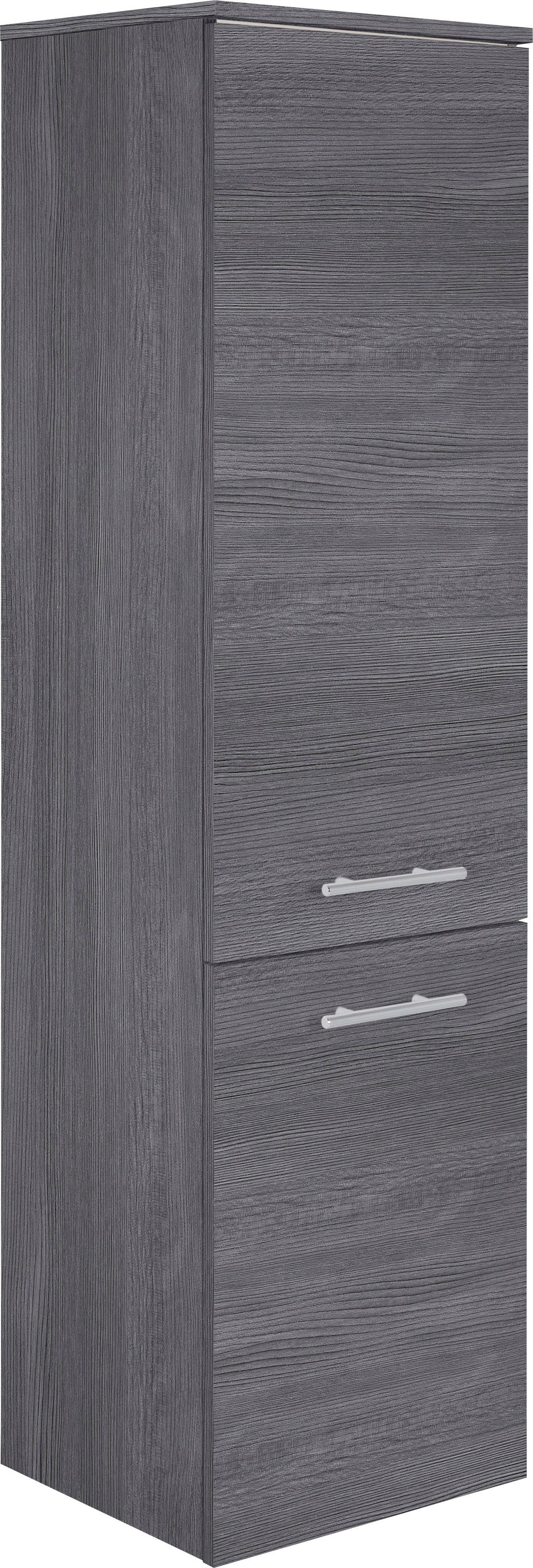 3040, Kastanie Graphit Midischrank Breite 40 Kastanie | cm Graphit MARLIN