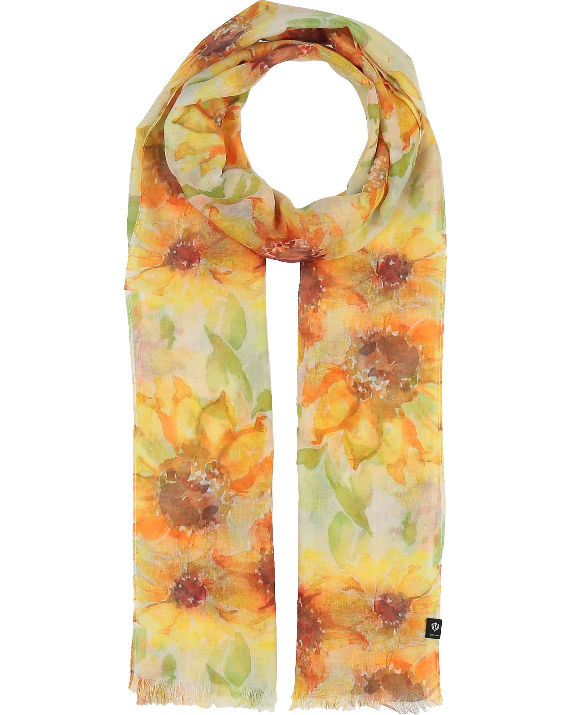 Fraas XXL-Schal Sustainability Edition - Stola mit Sonnenblumen-Design, (1, keine)