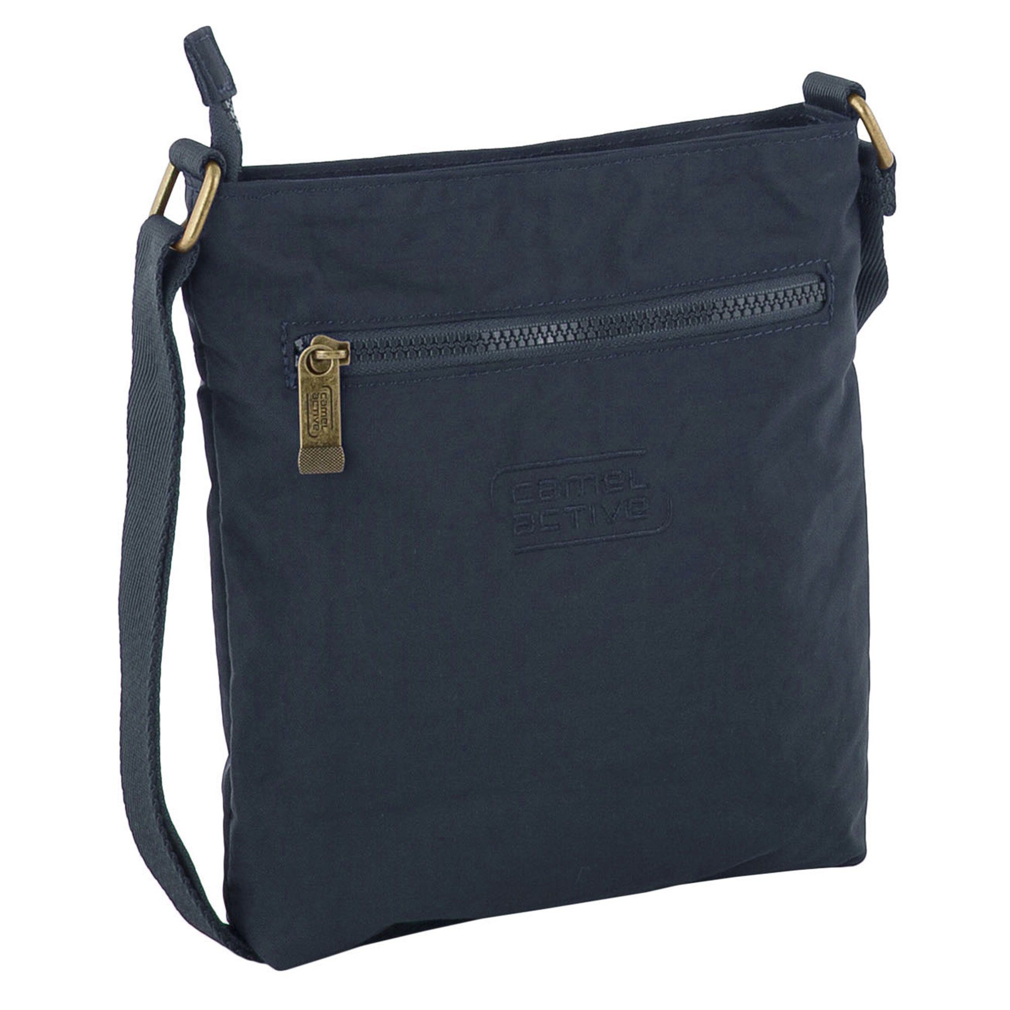 camel active Umhängetasche JOURNEY, crossbody Umhängeriemen verstellbarem mit blau