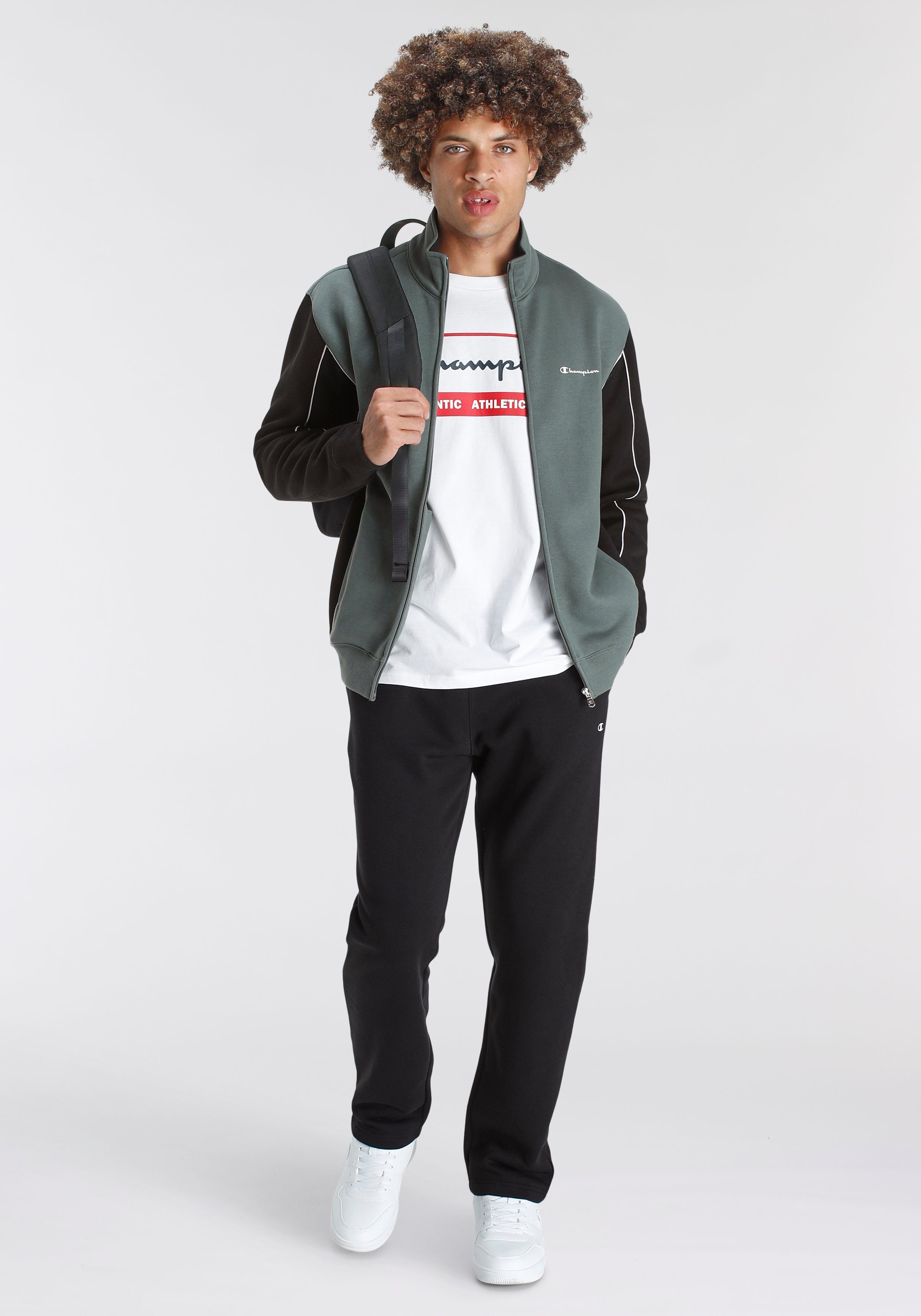 Full Jogginganzug Sweatsuit Champion oliv Classic Zip