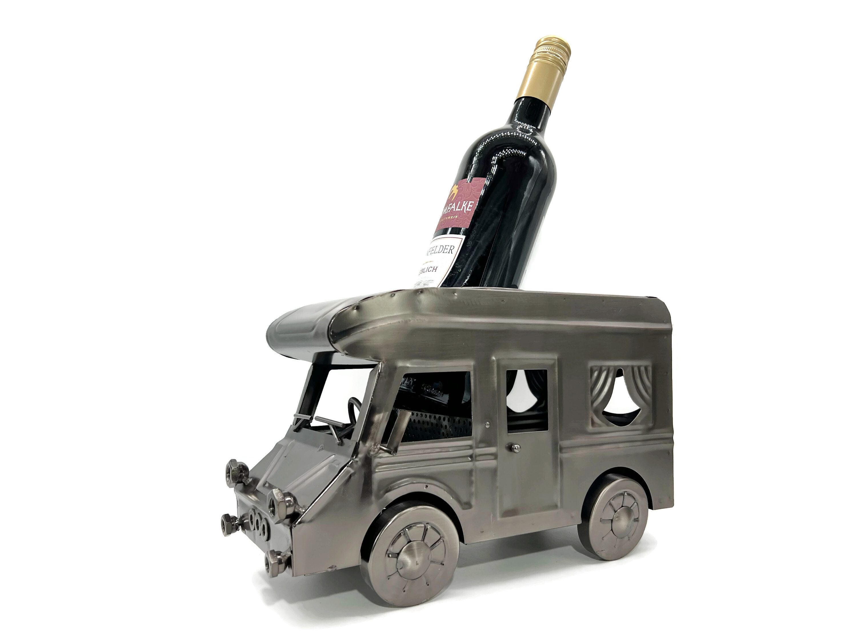 eXODA Weinflaschenhalter Wohnmobi aus Metalll, (1x günstig online kaufen