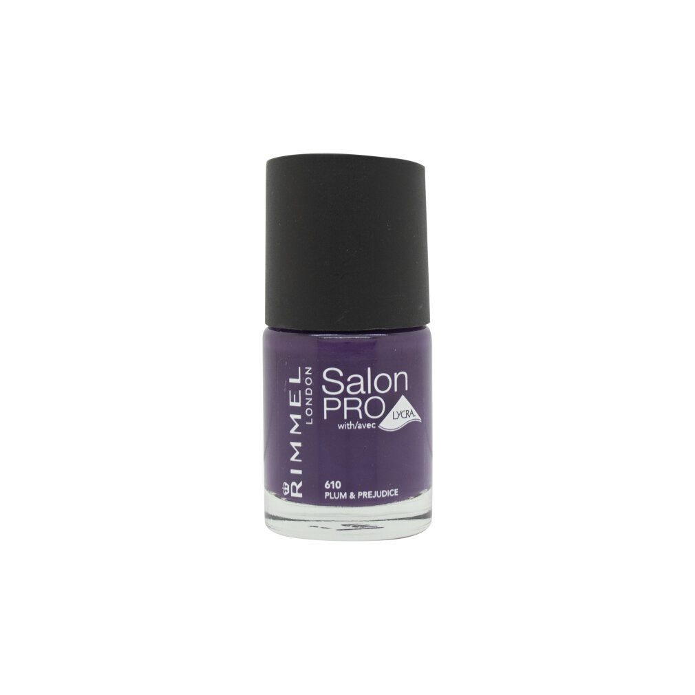 Rimmel London Nageldesign Zubehör Rimmel Salon Pro Nail Polish - 610 Plum & Prejudice