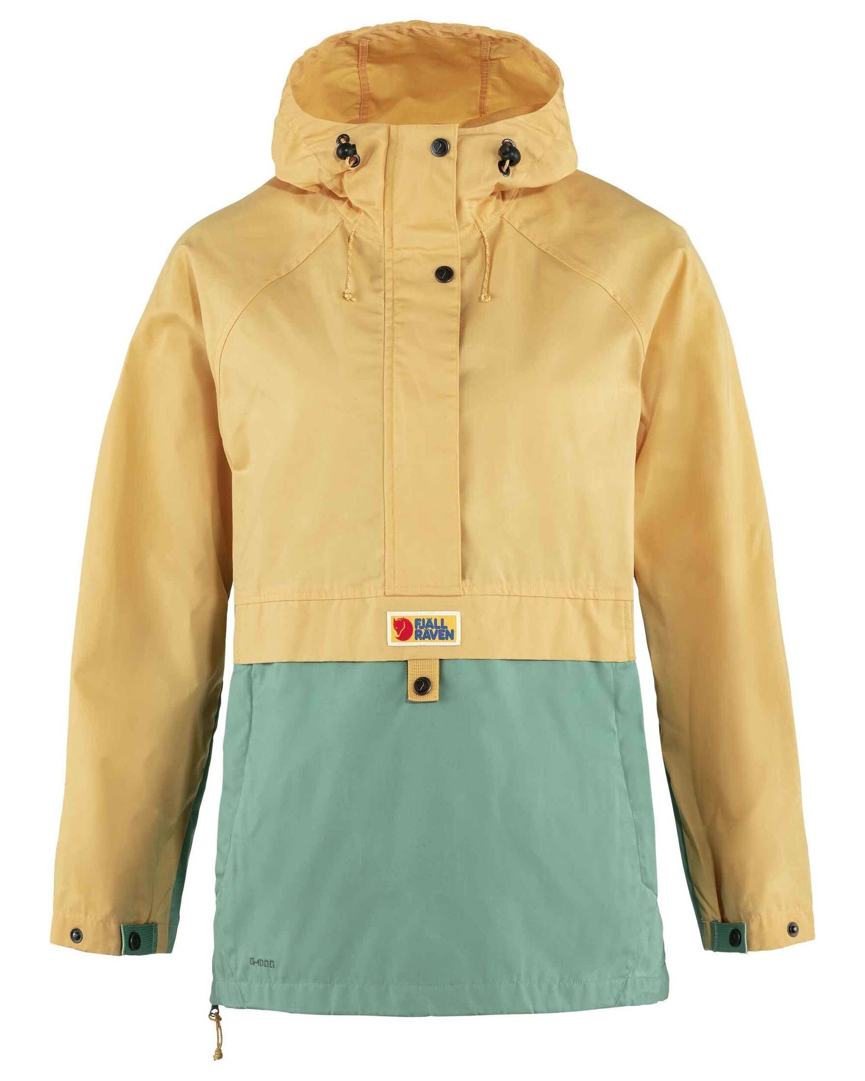 Fjällräven Outdoorjacke Damen Wanderjacke VARDAG ANORAK W (1-St) mais (520)