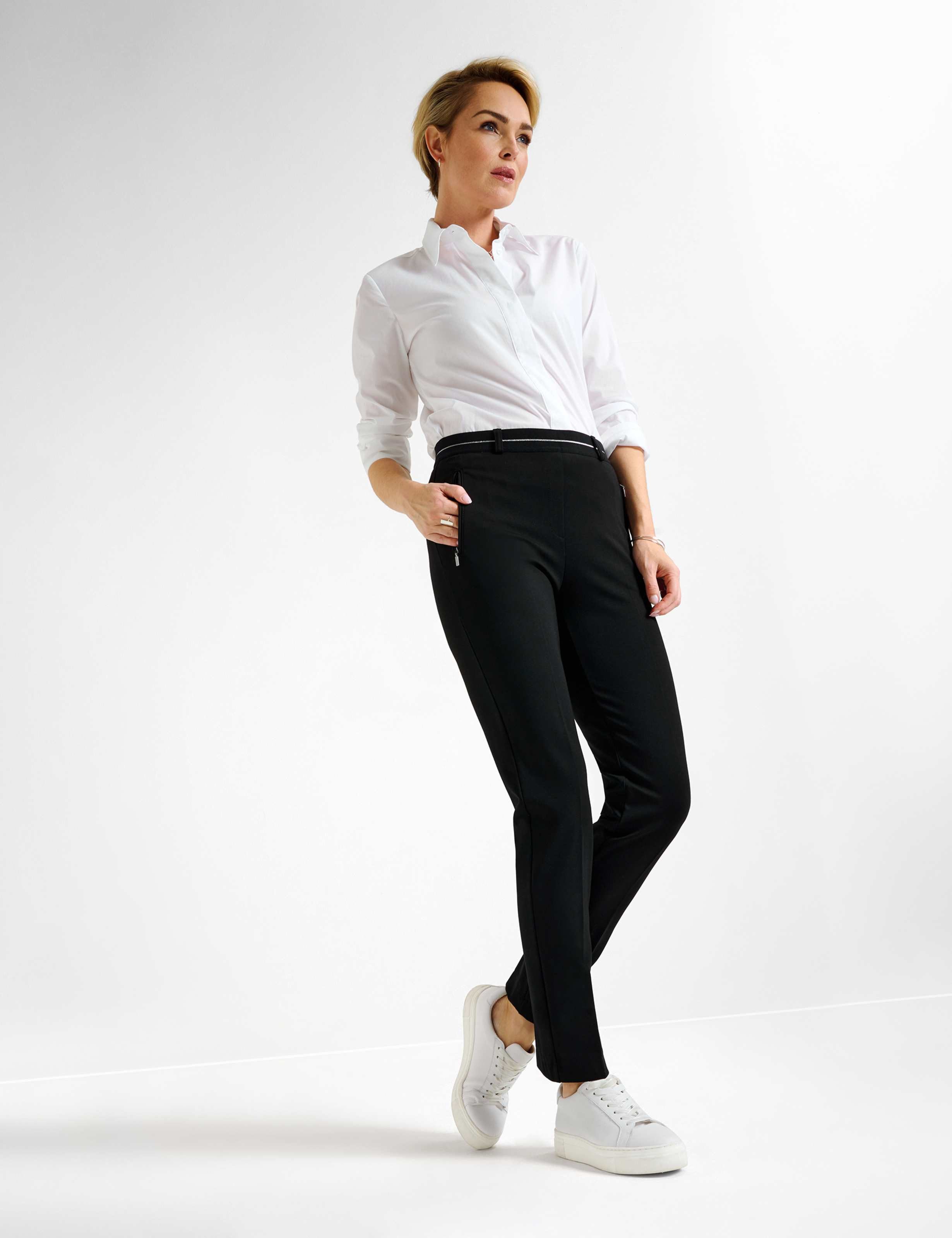 RAPHAELA by BRAX Boyfriend-Hose Style DamenpulloverTH