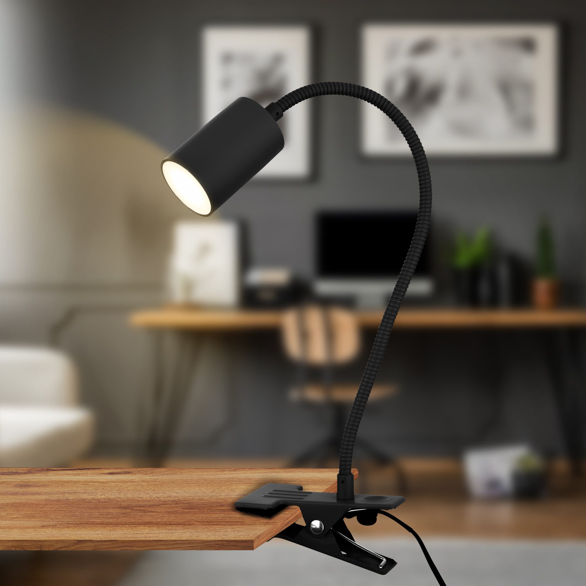 Briloner Leuchten Wandleuchte LED Schreibtischlampe Leselampe günstig online kaufen