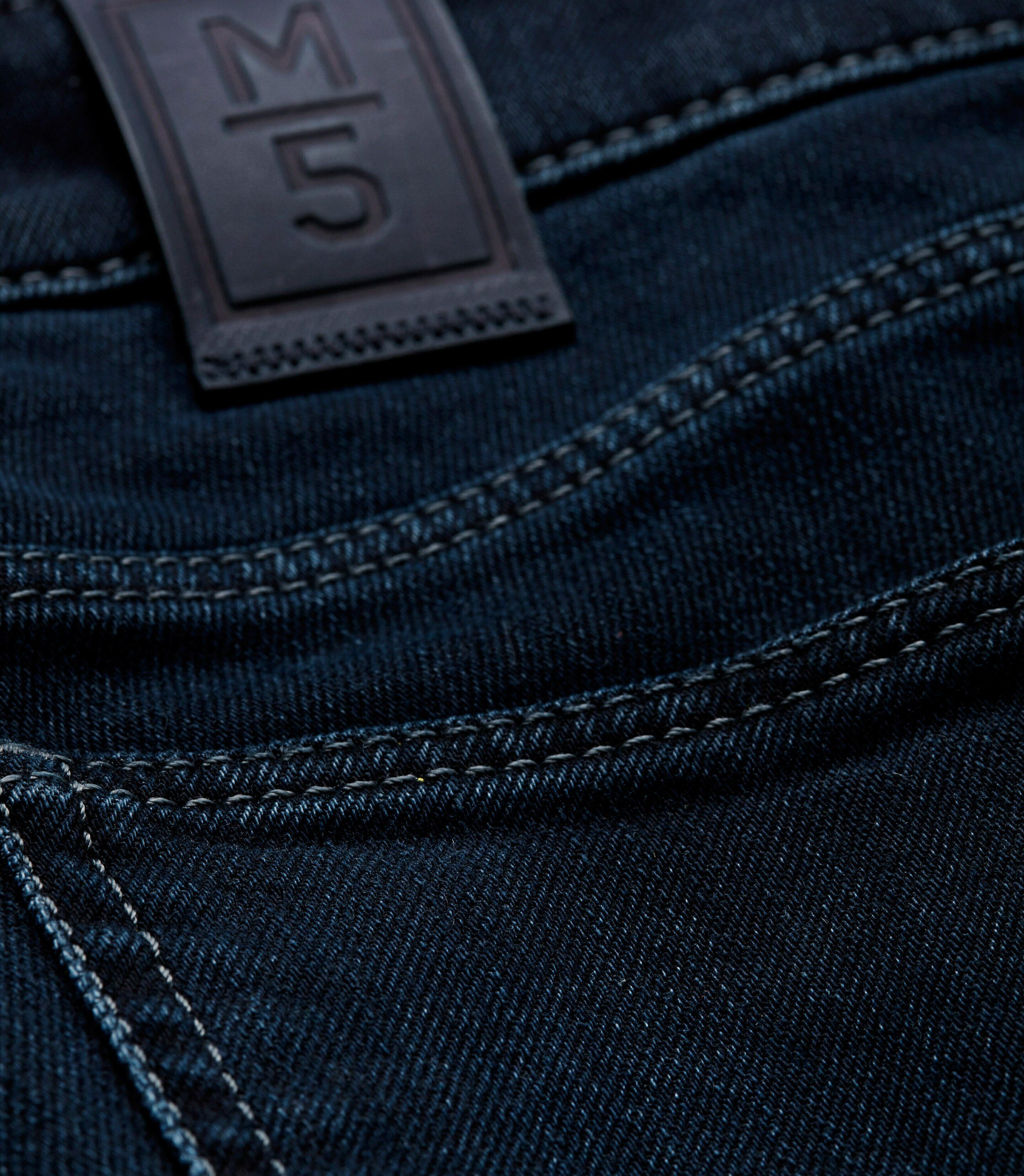 Fit dunkelblau Style Pocket 6209 Regular im MEYER Jeans Five M5 Regular-fit-Jeans