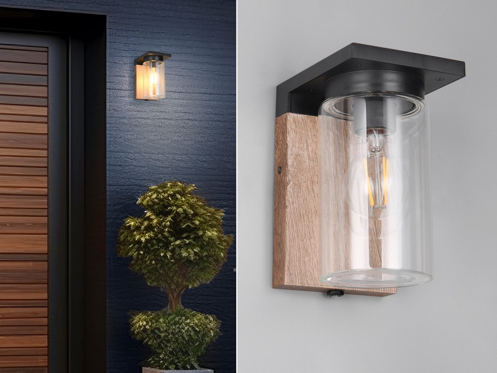 TRIO Leuchten LED Außen-Wandleuchte, Tageslichtsensor, LED günstig online kaufen