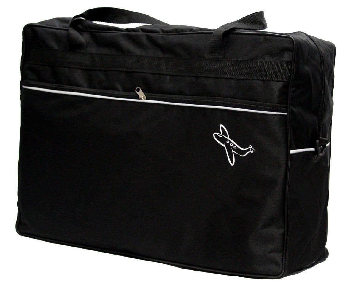 REISETASCHE x 20 Reise cm Koffer 55 Schwarz Aves-24 Reisetasche HANDGEPÄCK, Boardgepäck x 40