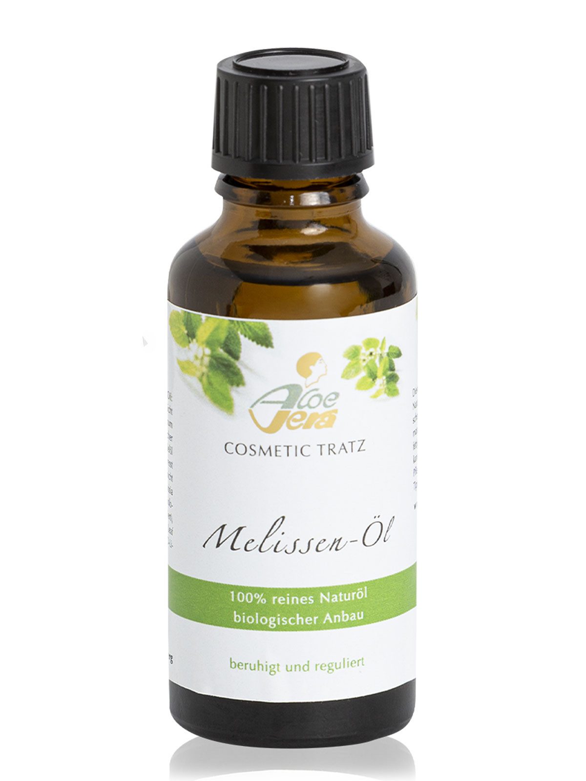 Aloe Vera Cosmetic Tratz Körperöl Melissen Öl SPA PFLEGEÖLE, 1-tlg., 100% reinem ätherischen ÖL, stärkt aus dem Gleichgewicht geratene Haut