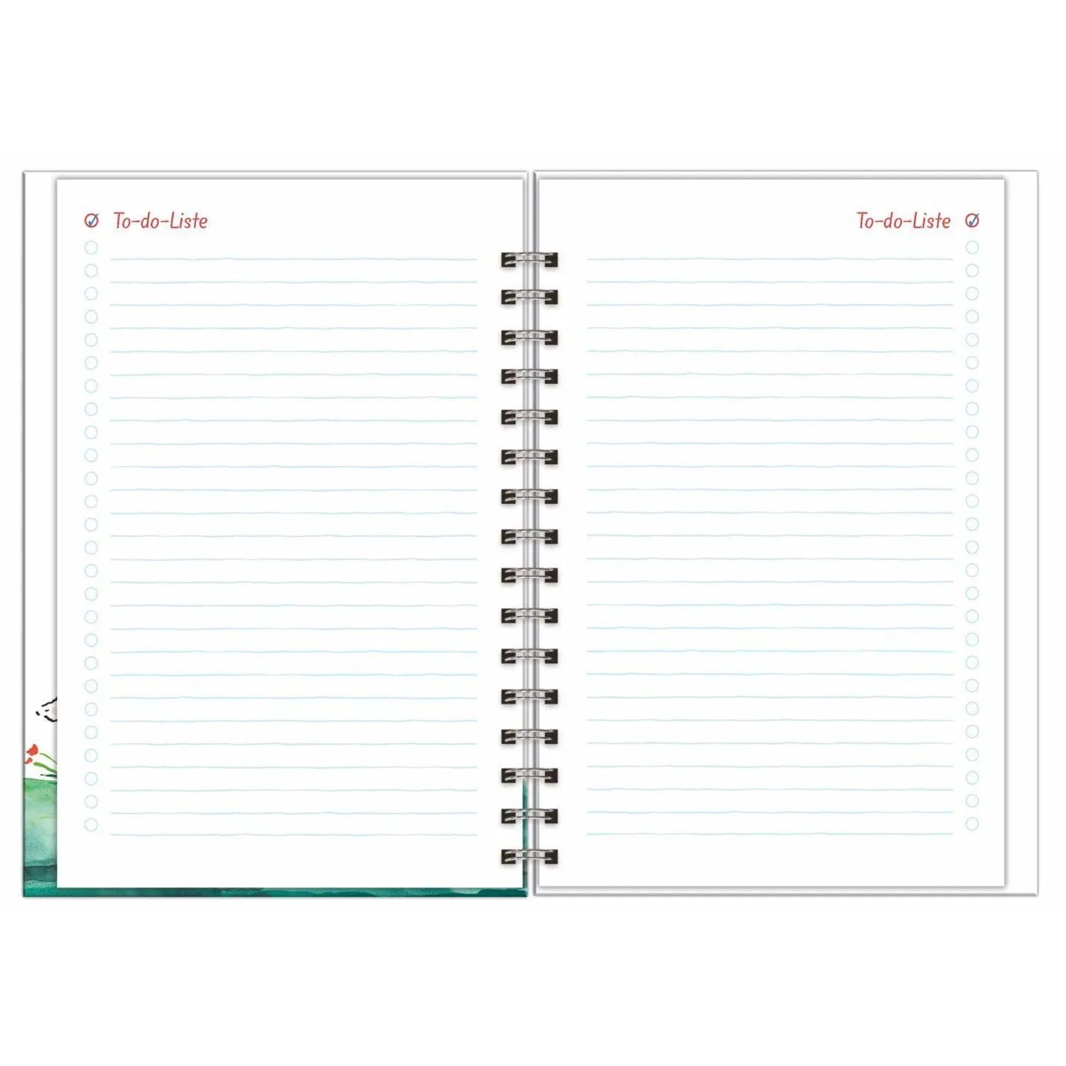 HEYE Familienkalender Helme Heine: Familienplaner-Buch A6 2027