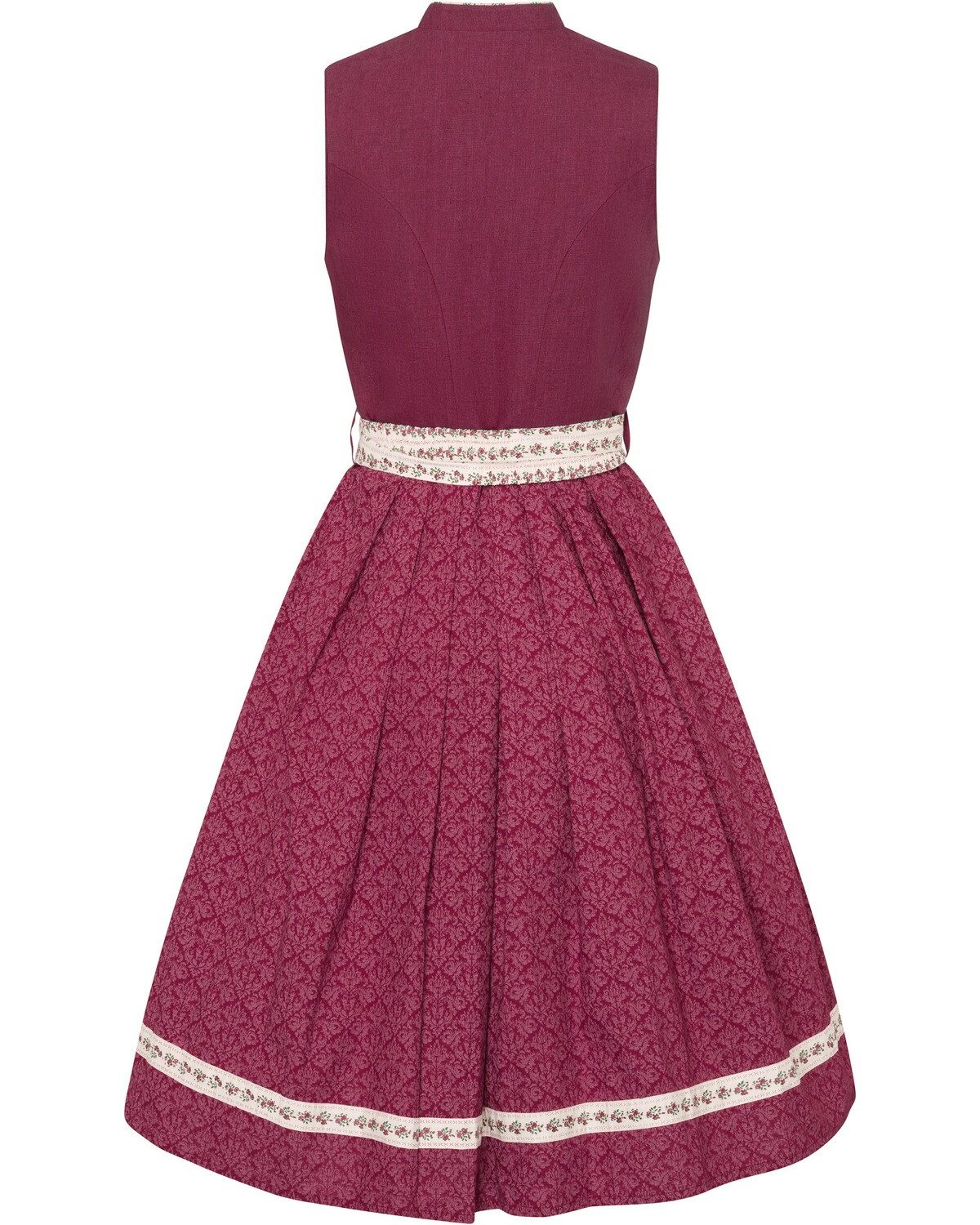 Almsach Dirndl Hochgeschlossenes Midi Dirndl günstig online kaufen
