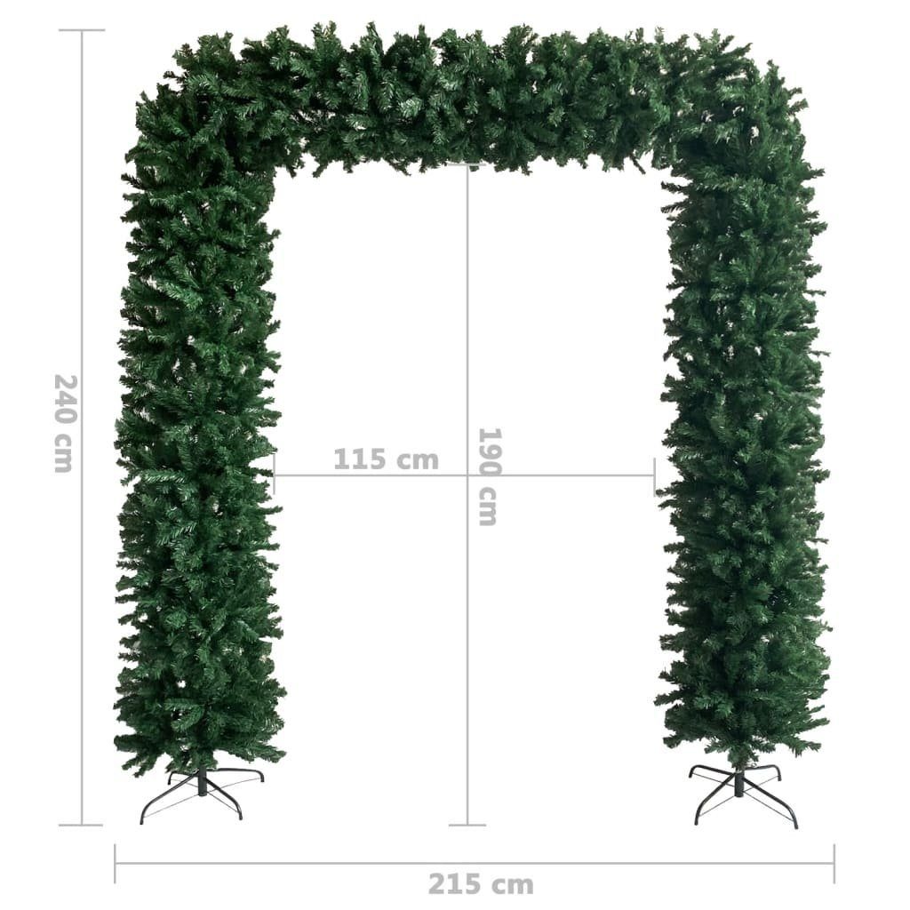 vidaXL Künstlicher Weihnachtsbaum Weihnachtsgirlande Grün 240 cm