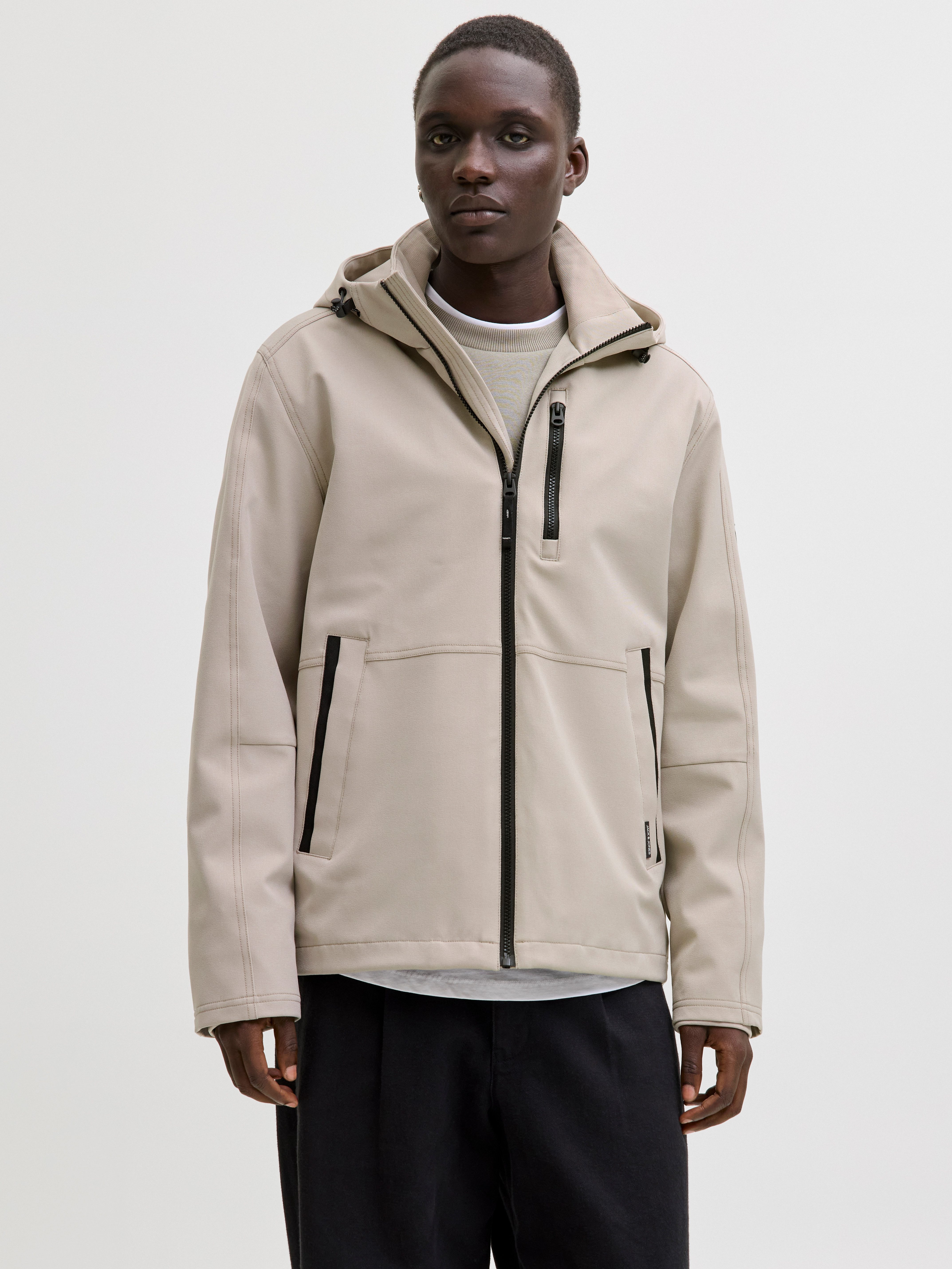Jack & Jones Outdoorjacke JJEADAM DOVER JACKET SN mit Kaputze