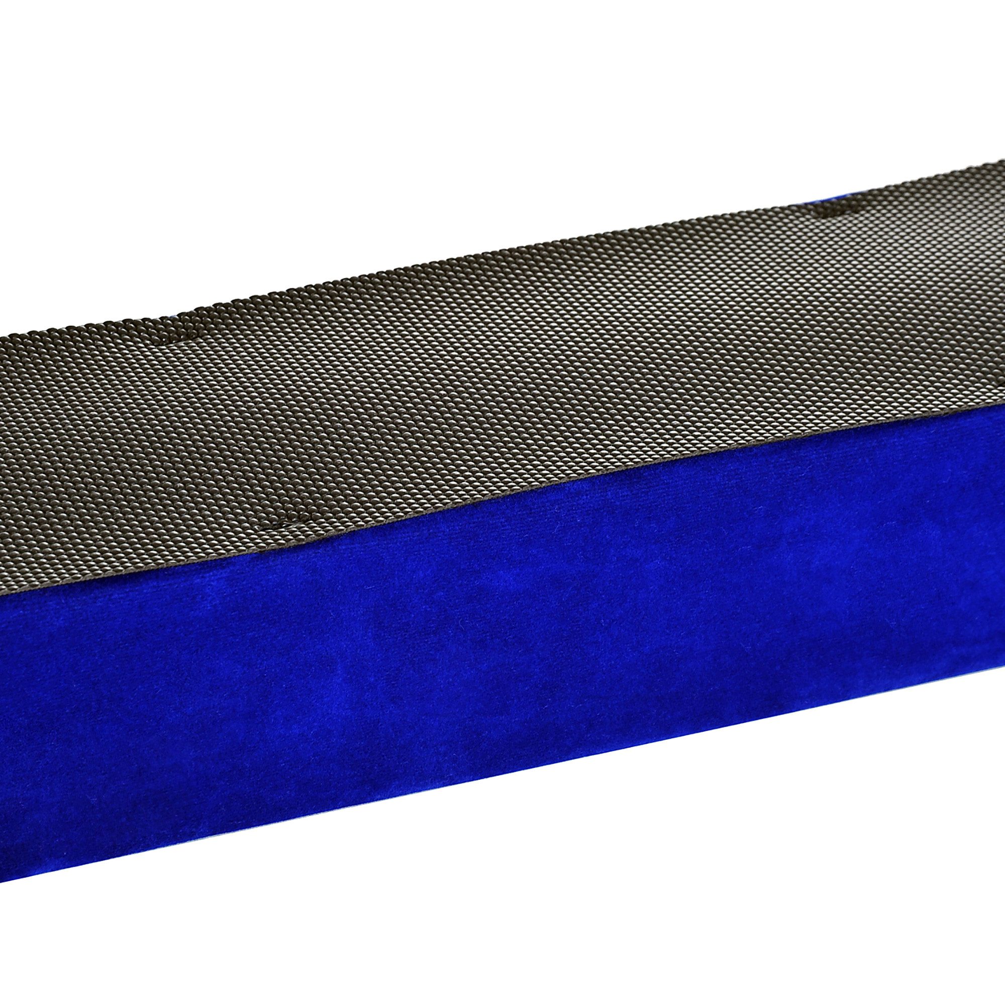 MC Star Balancetrainer Schwebebalken Turnbalken klappbar für Indoor und Outdoor, 210 cm, bis 120 kg, Blau, ideal für Gymnastik & Training