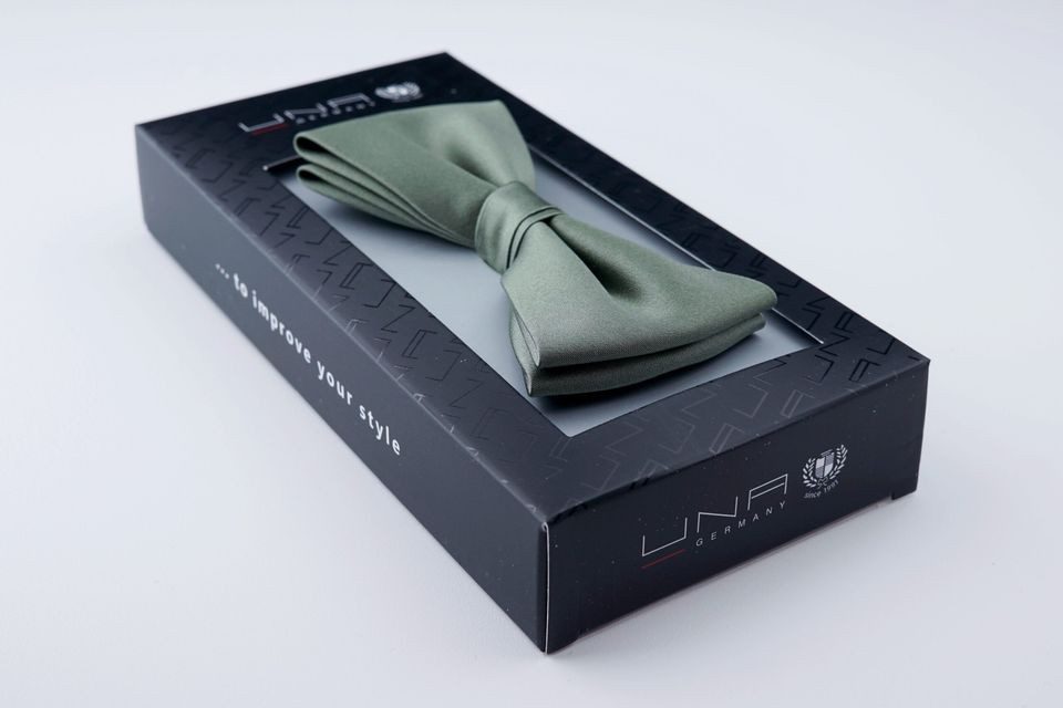 UNA Fliege - Schleife basic grün günstig online kaufen