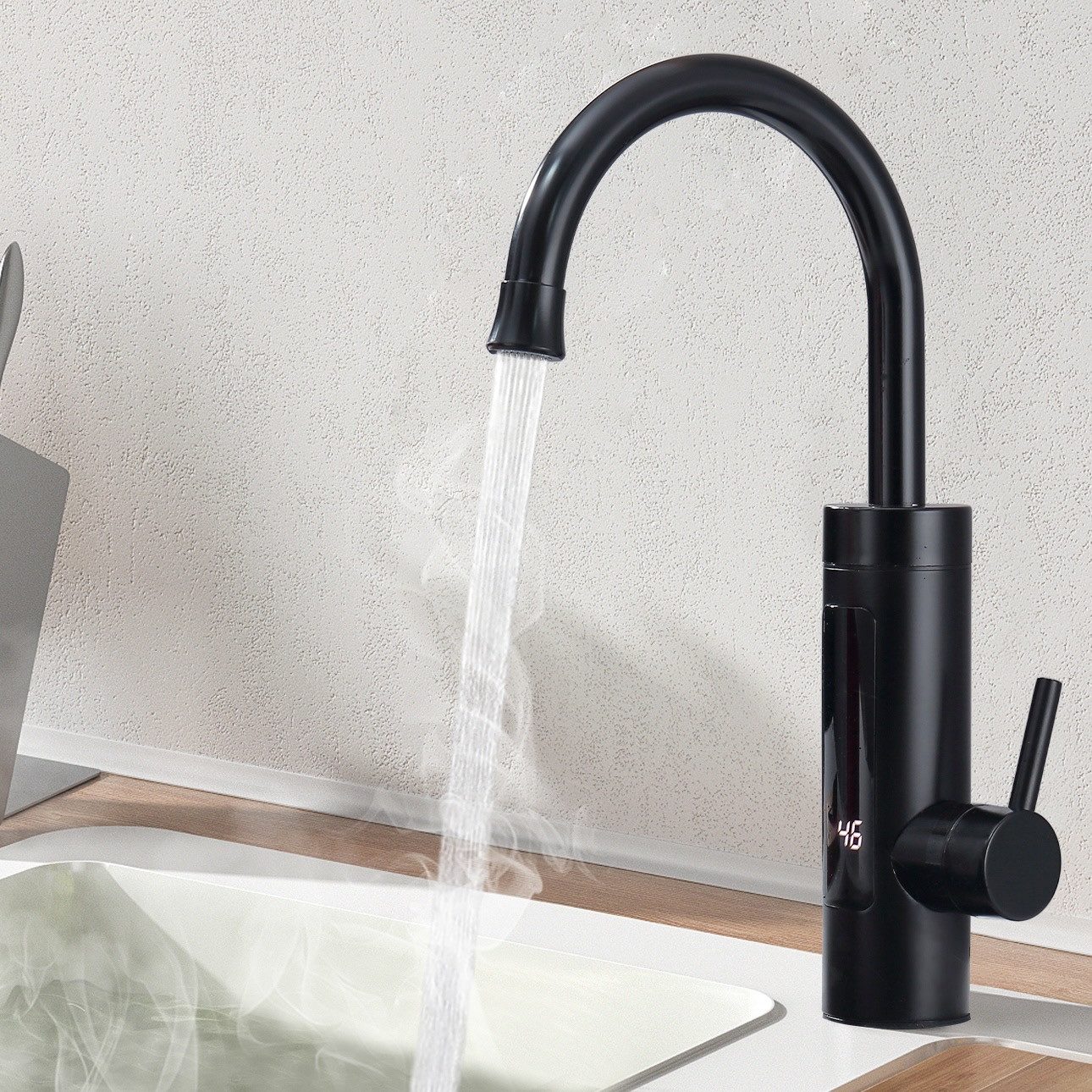 HOMELODY Küchenarmatur Elektrische Durchlauferhitzer, Smart Heater Wasserha günstig online kaufen