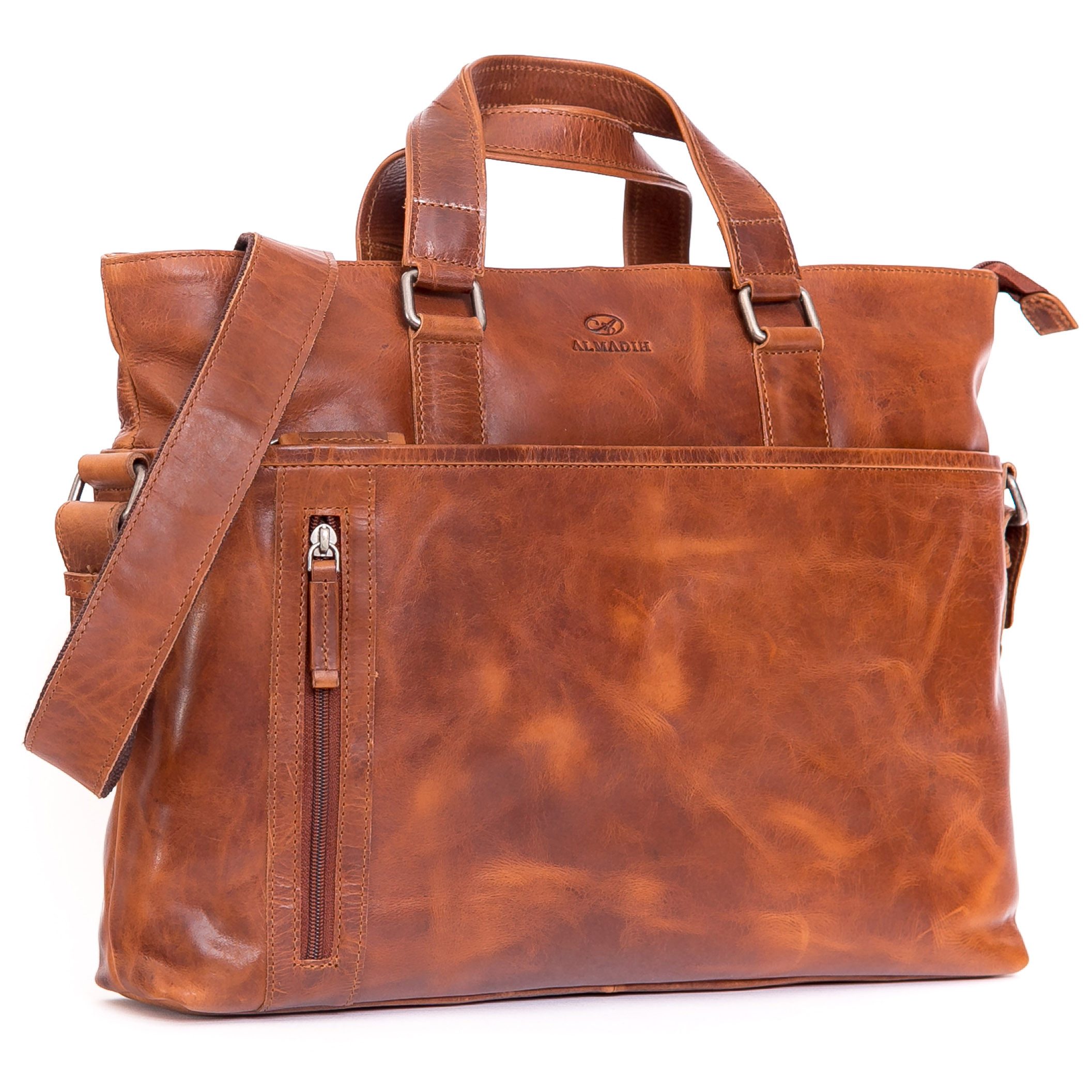 Aktentasche Laptoptasche Leo Business Tasche Umhängetasche Unitasche Herren