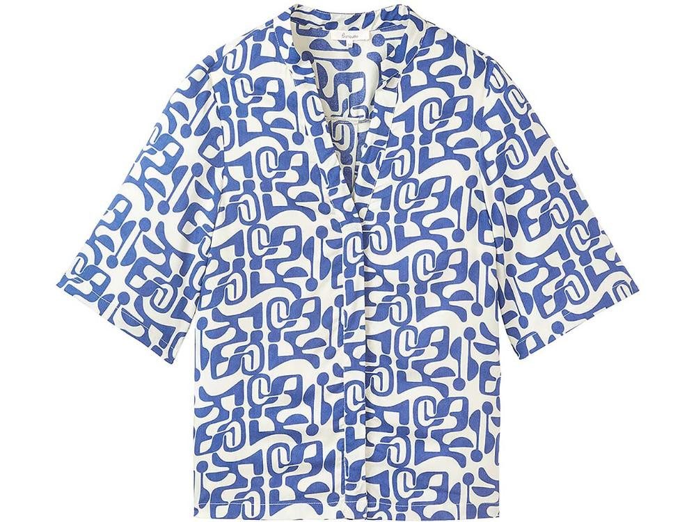 Tranquillo Blusentop tranquillo Damen-Bluse mit 3/4-Ärmel