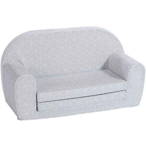 Knorrtoys® Sofa Geo Cube Grey, für Kinder; Made in Europe