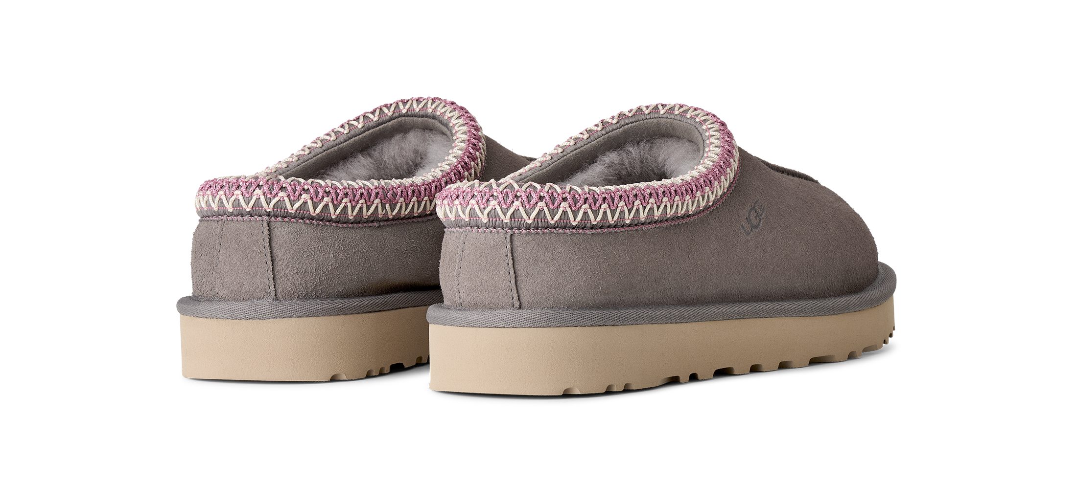UGG W TASMAN II Slipper Homeslipper, Schlupfschuh, Clog mit Textilband verziert