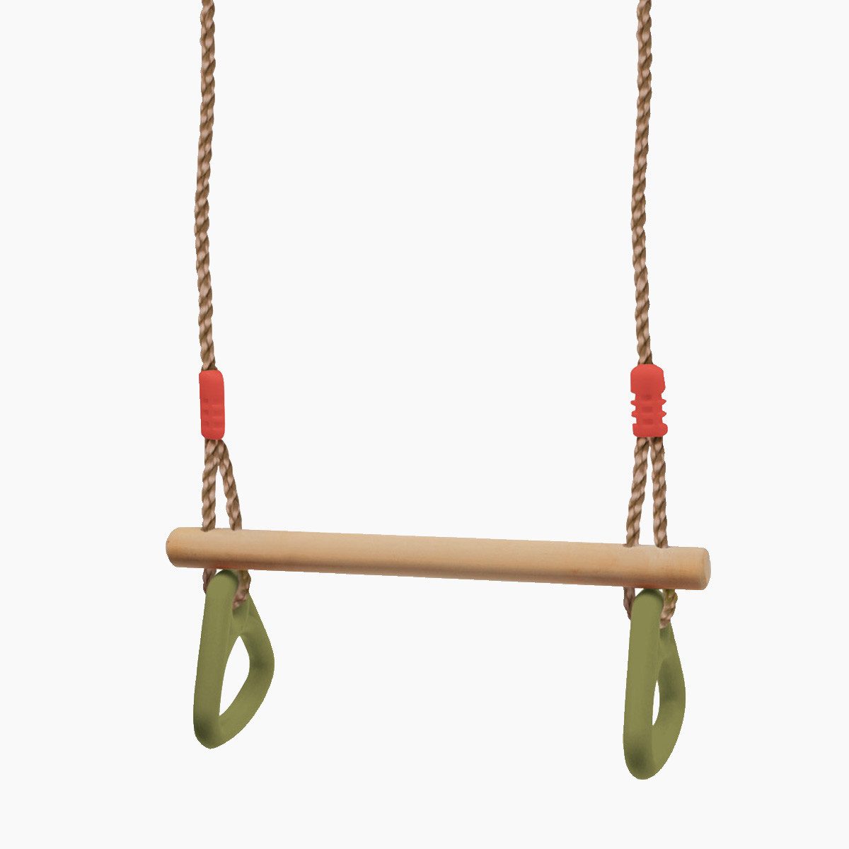 Small Foot Turnring Trapez mit Turnringen (packung, 2-in-1 Kombination aus Trapezschaukel und Turnringen aus Kunststoff), Seil Länge: ca. 180 cm. € 23,95