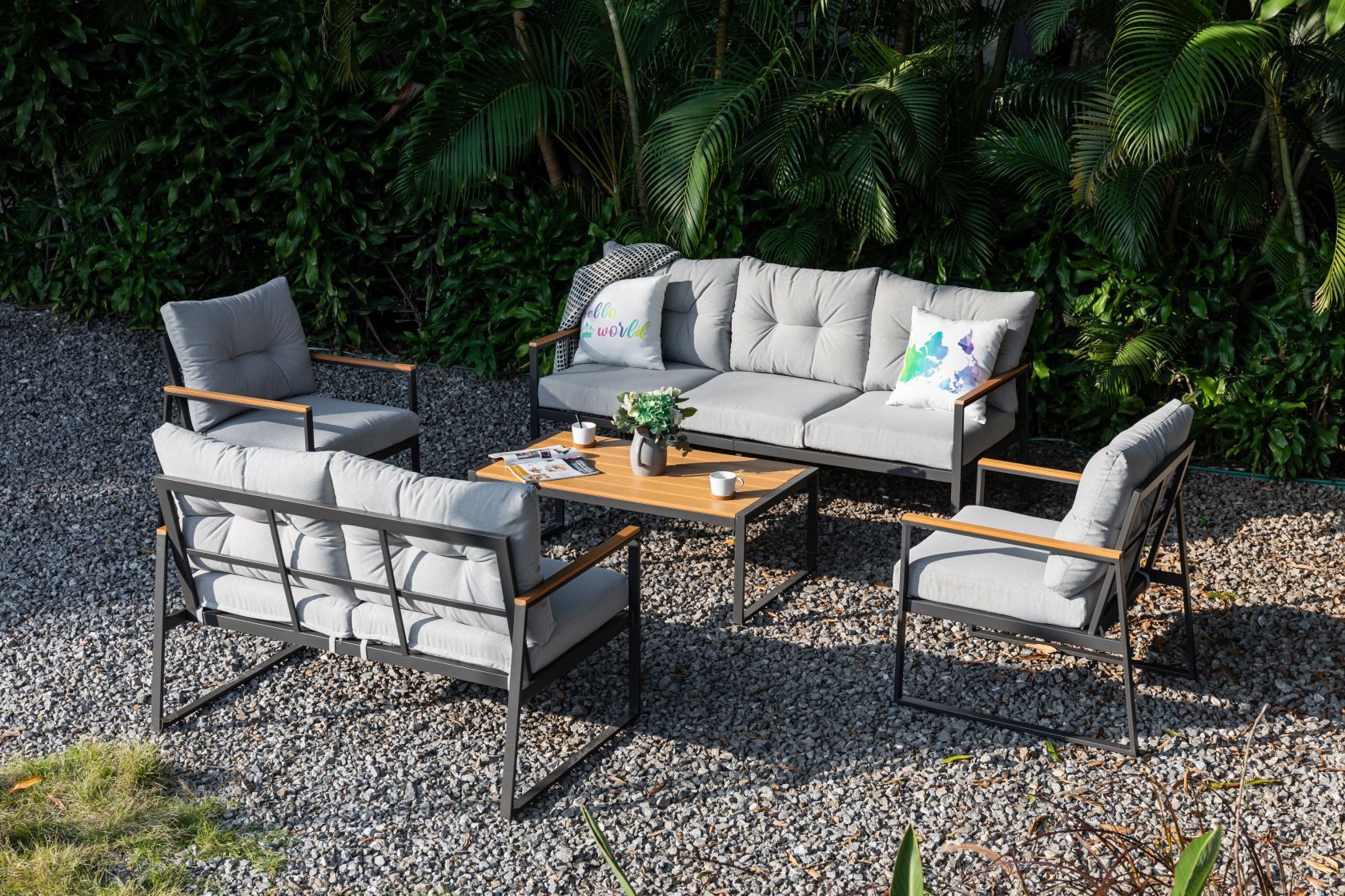 Gardissimo Gartenlounge-Set "Prato" Lounge / Gartenmöbelset, günstig online kaufen