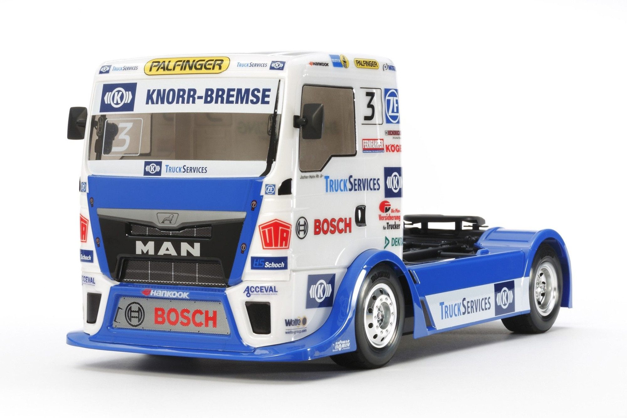 RC-Buggy Tamiya 1:14 RC Racing Truck Team Hahn Racing TT-01E Bausatz