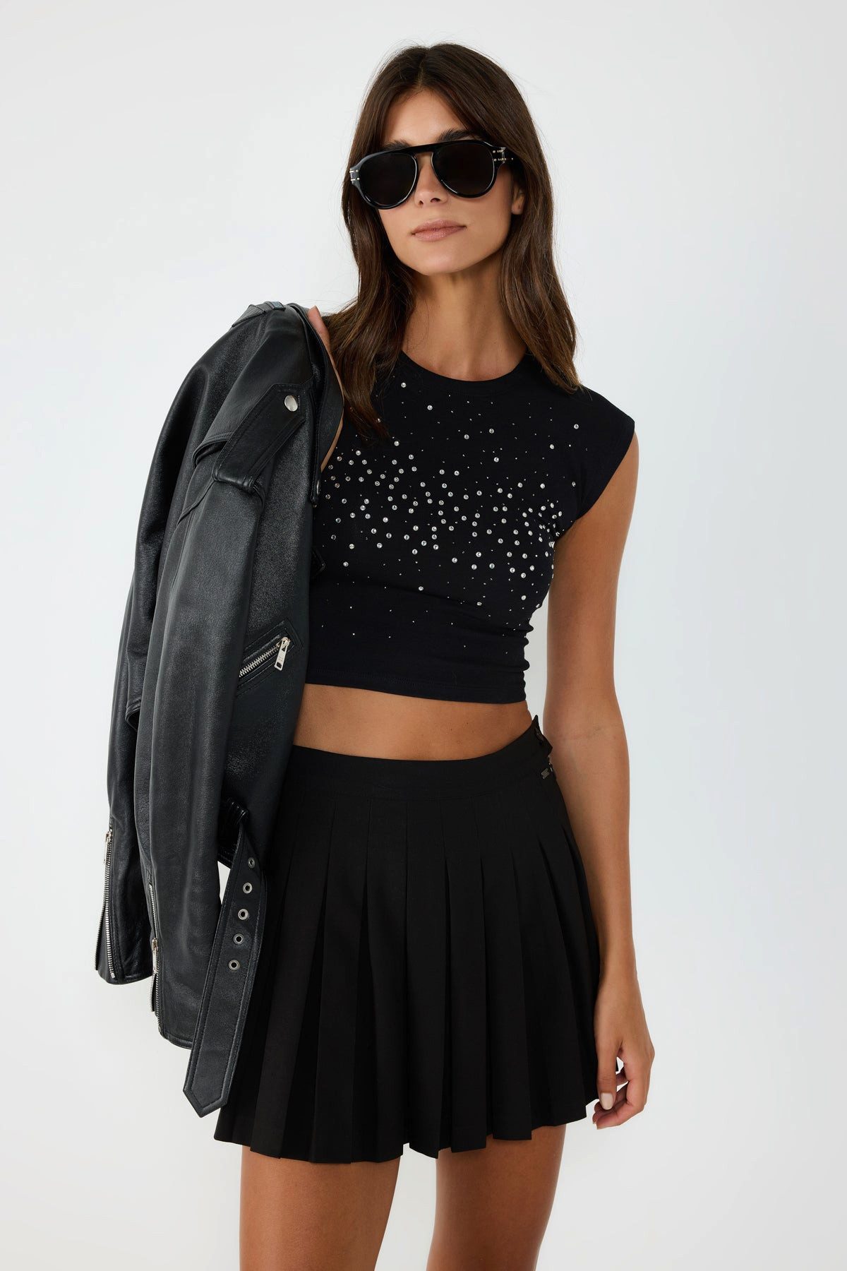 No Matter What Blusentop Kurze Crop-Bluse günstig online kaufen