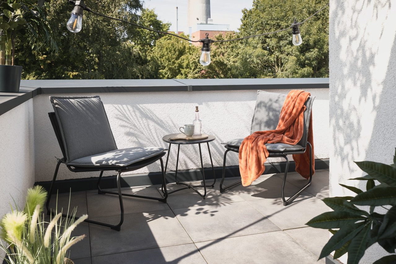 Primaster Balkonset Primaster Balkon-Set Sirmione, Witterungsbeständig