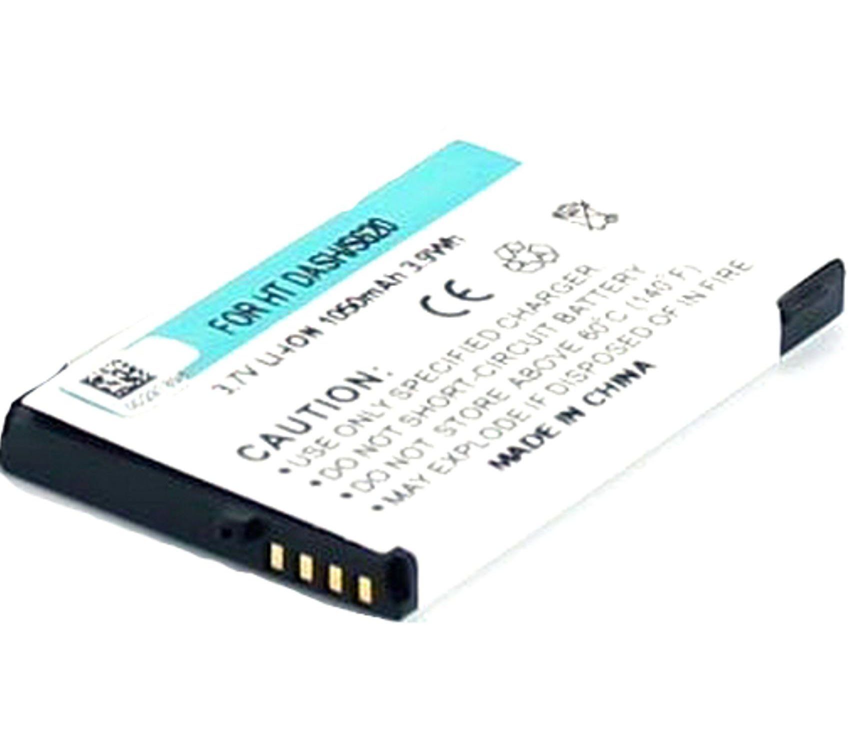 MobiloTec Akku kompatibel mit HTC S620 Laptop-Akku Akku 1050 mAh