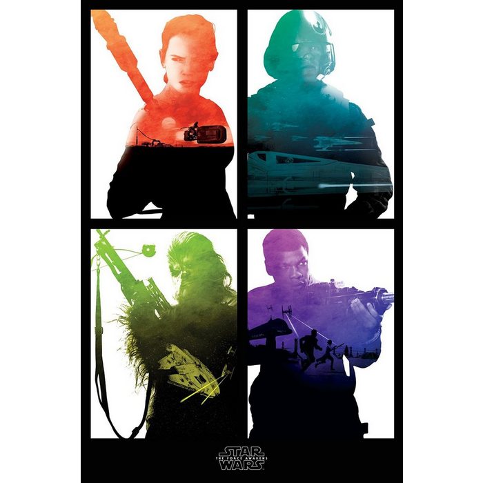PYRAMID Poster Star Wars: Episode 7 Poster Rebel Blocks 61 x 91 5 cm