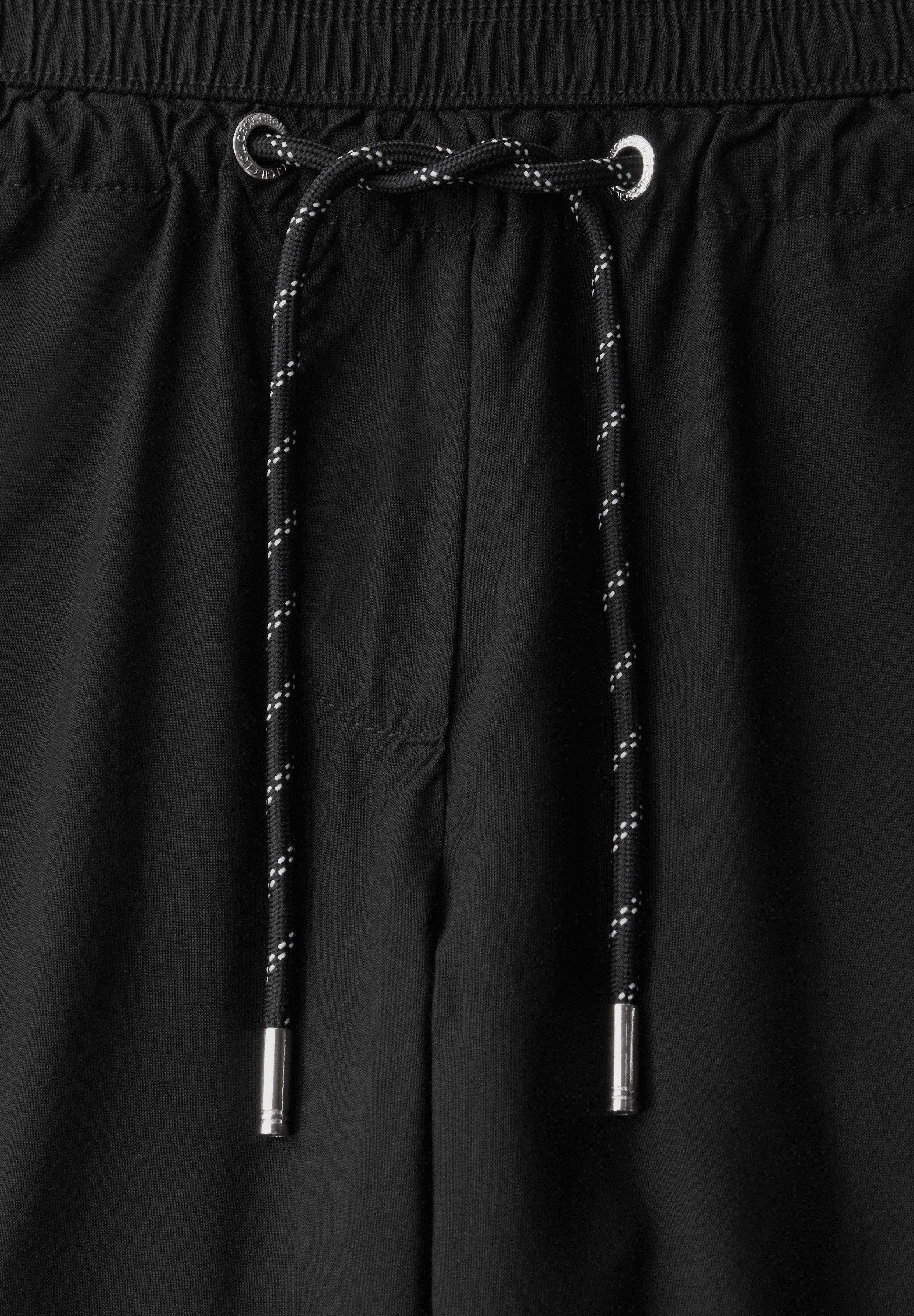 CECIL Stoffhose Style CHELSEA Sommerhose mit elastischem Bund